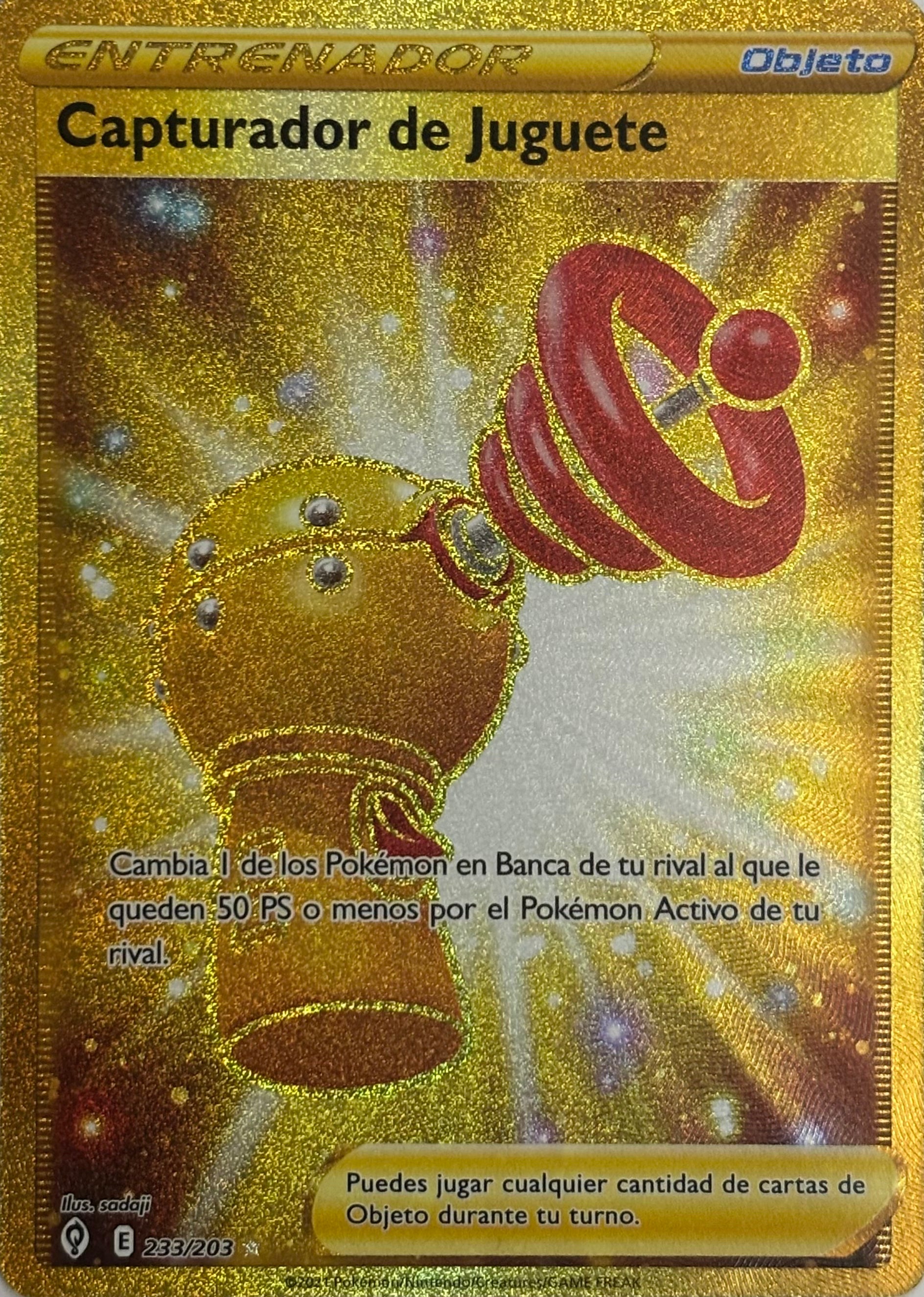 Pokemon Tcg Capturador de Juguete 233/203 (Español)