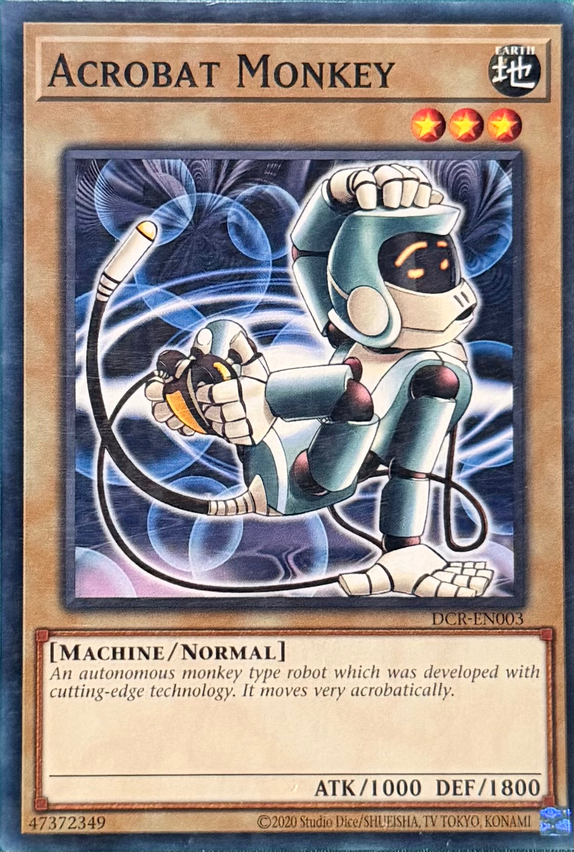 Yugioh! Acrobat Monkey DCR-EN003
