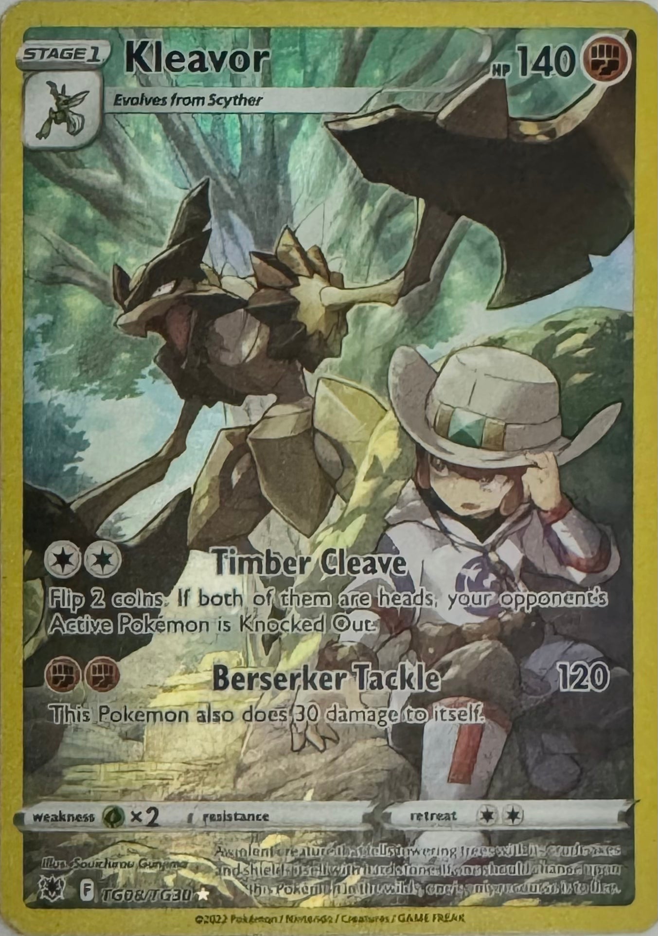 Pokemon Tcg Kleavor Tg08/Tg30