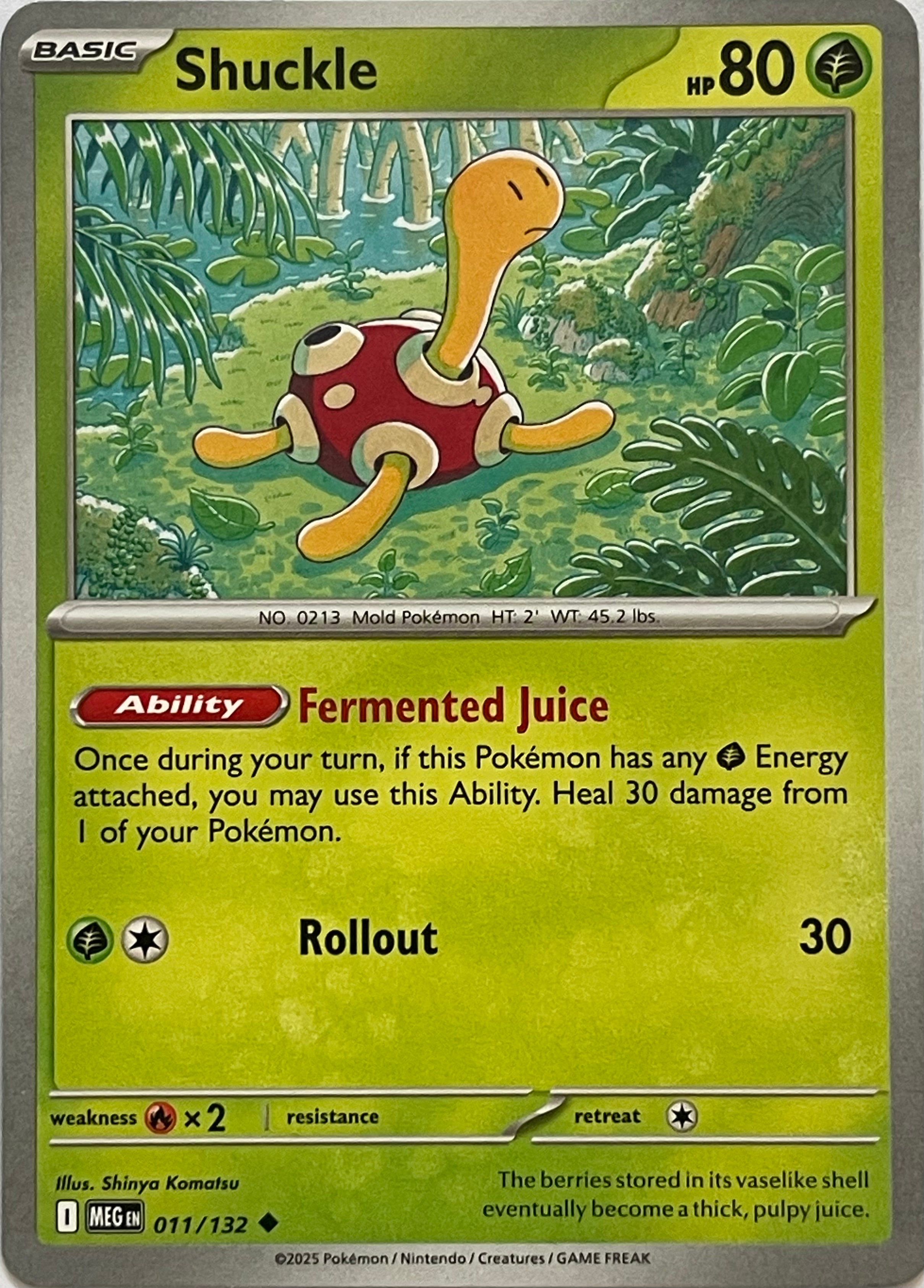 Pokemon Tcg Shuckle 011/132