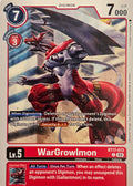 Digimon Tcg Wargrowlmon BT17-013