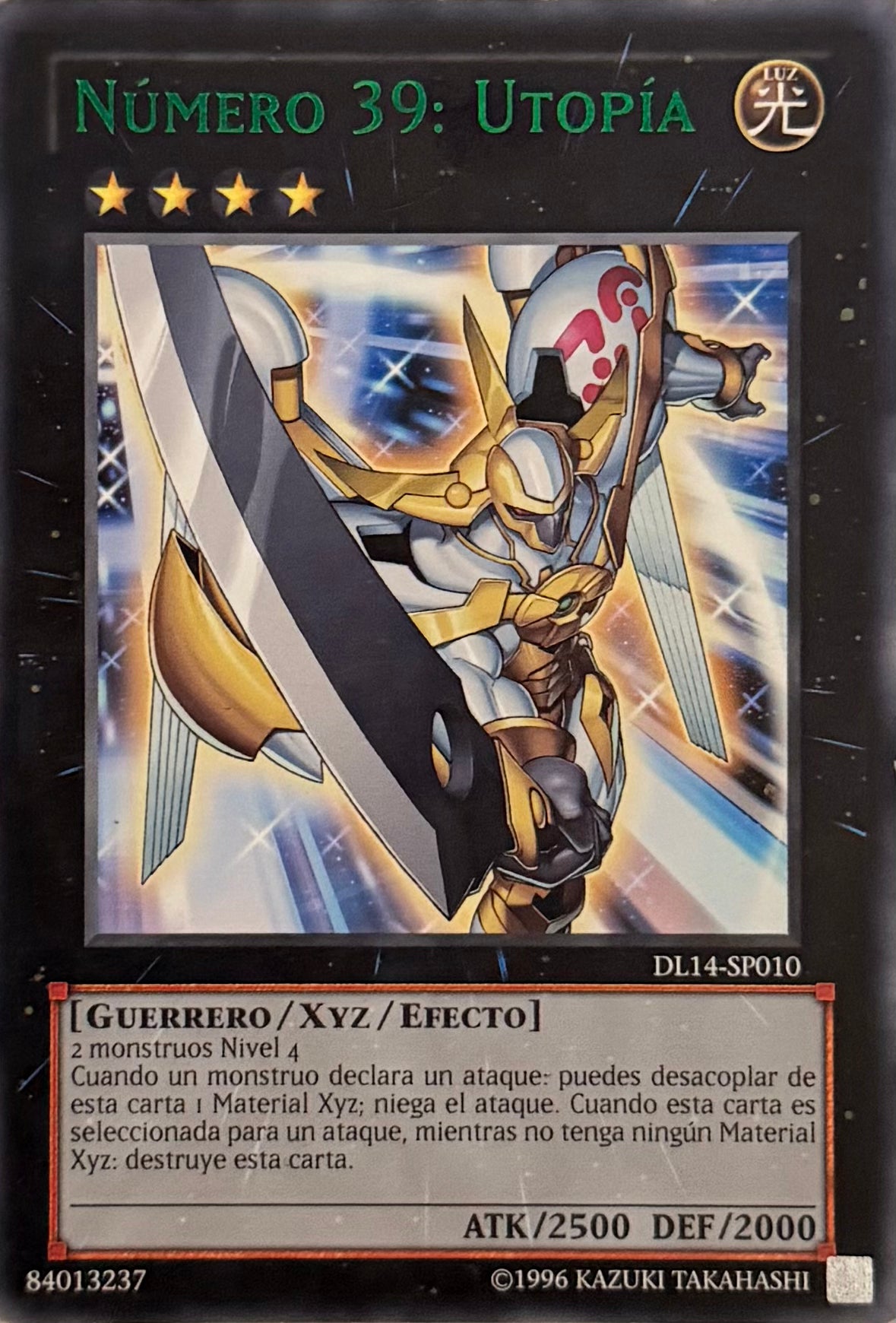 Yugioh! Número 39: Utopía DL14-SP010 Rara