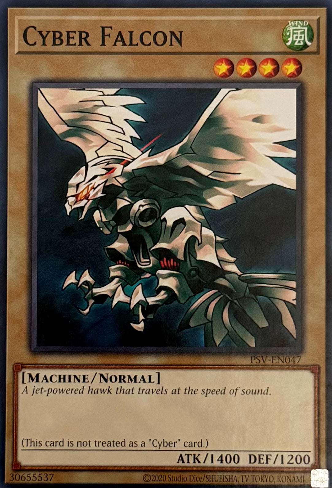 Yugioh! Cyber Falcon PSV-EN047