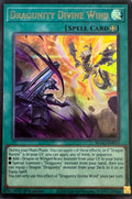 Yugioh! Dragunity Divine Wind Blgg-en015 1st Edition Ultra