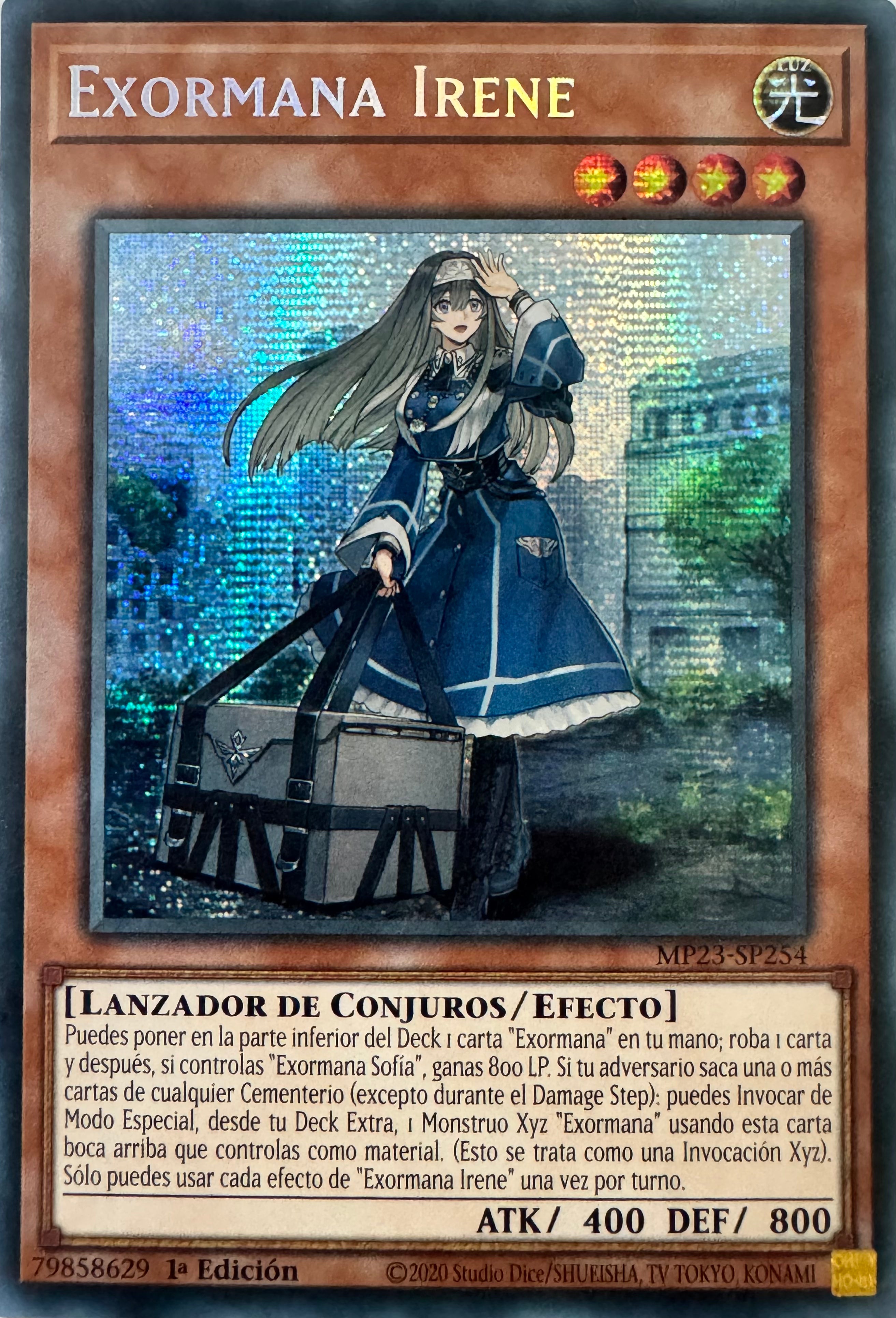 Yugioh! Exormana Irene Mp23-sp254 1a Edición Prismatic