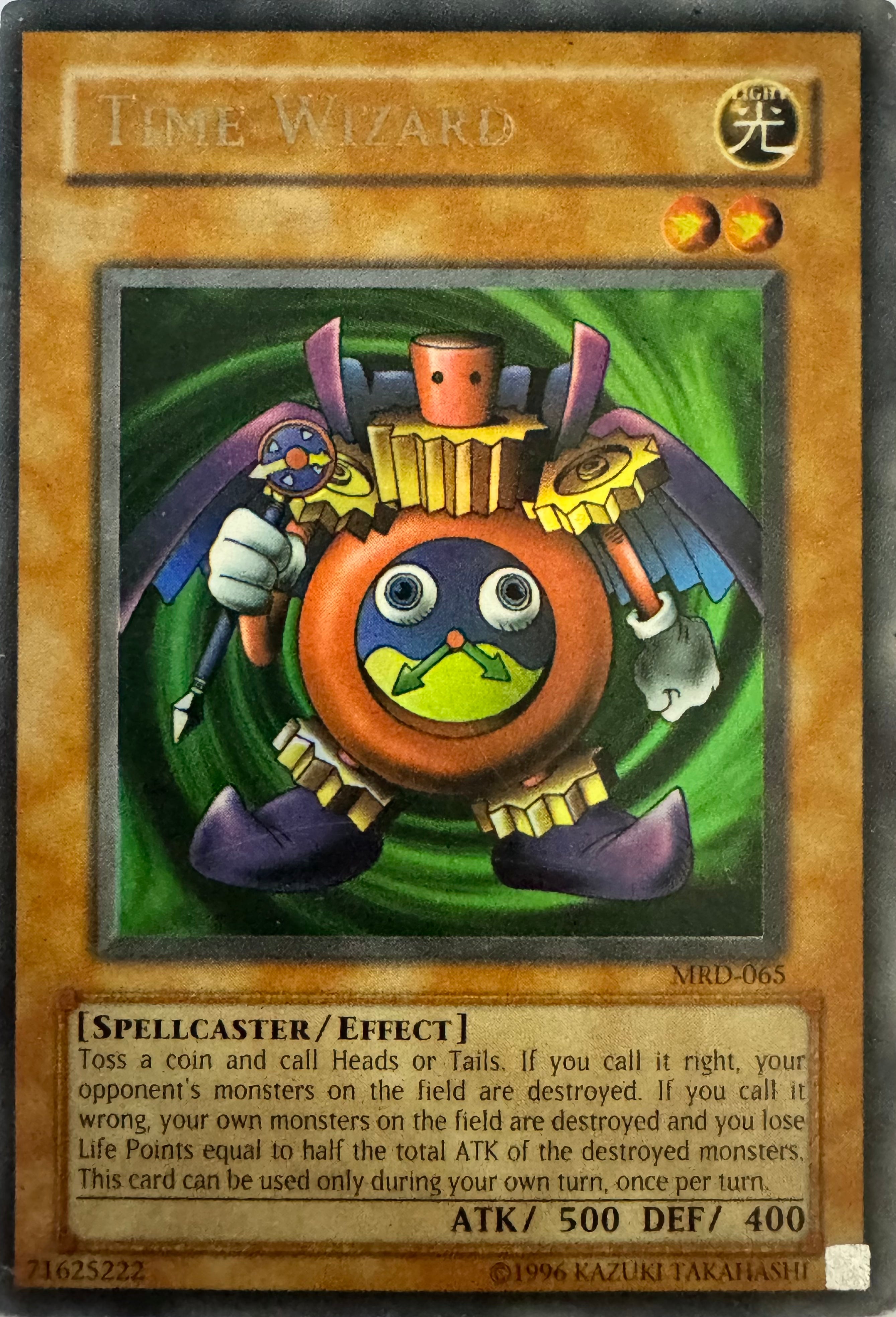 Yugioh! Time Wizard Mrd-en065 Ultra