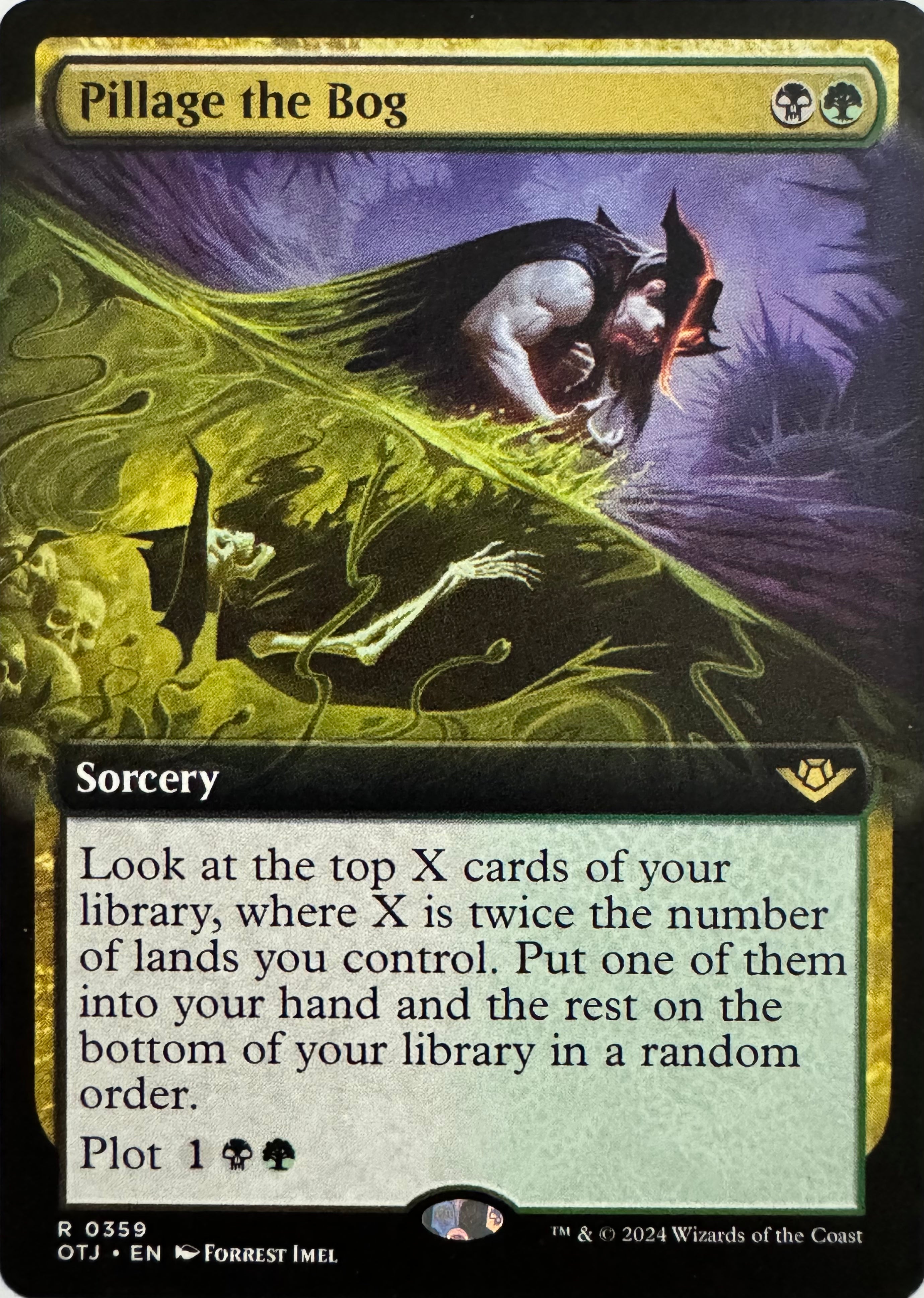 Magic Pillage The Bog 0359 Rare