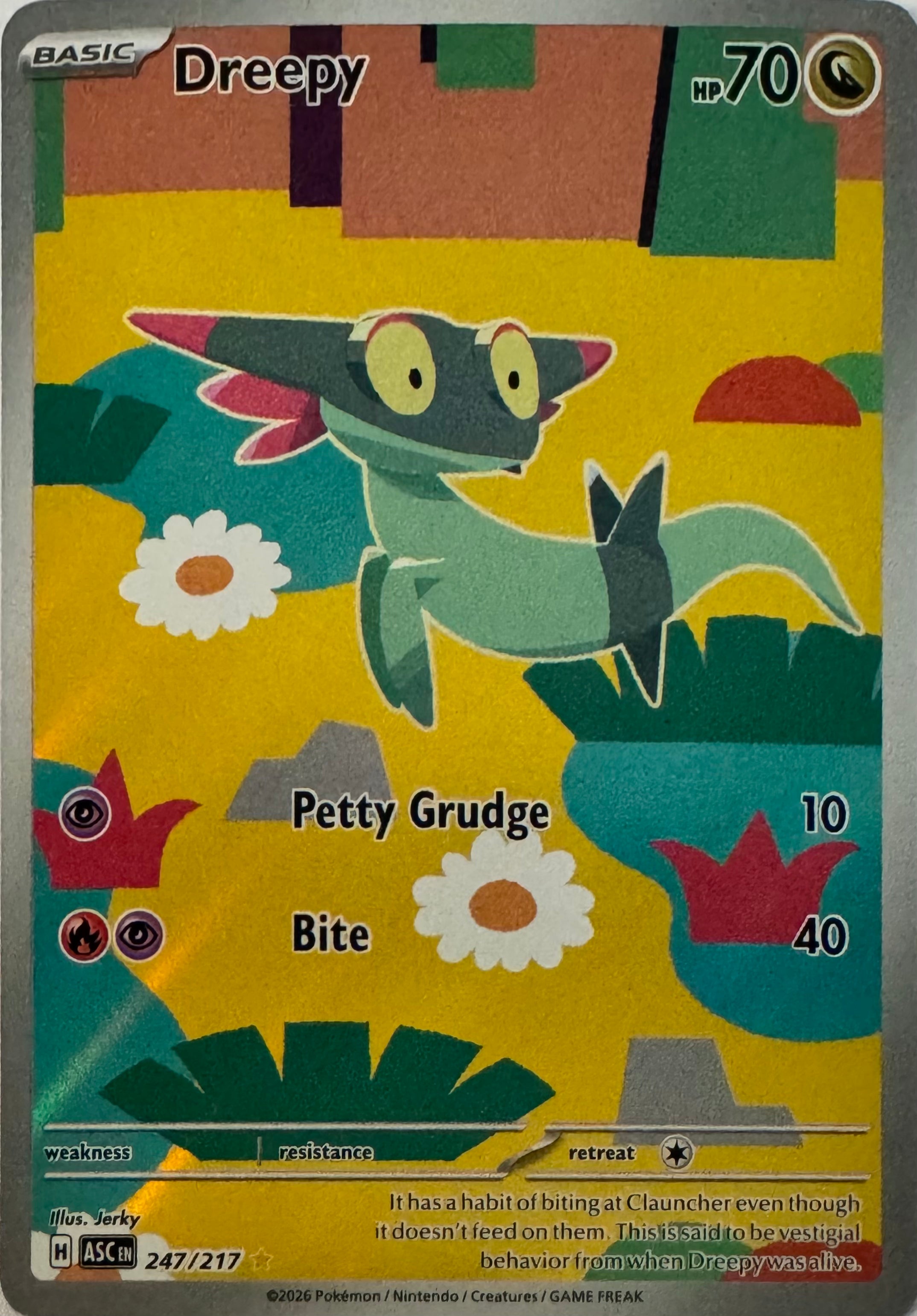 Pokemon Tcg Dreepy 247/217