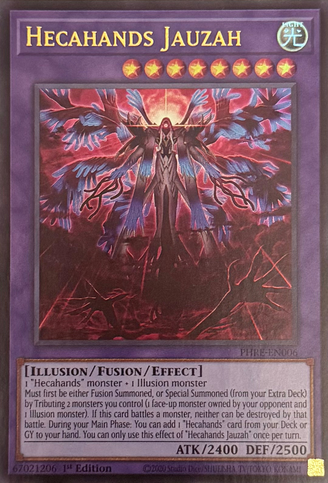 Yugioh! Hecahands Jauzah PHRE-EN006