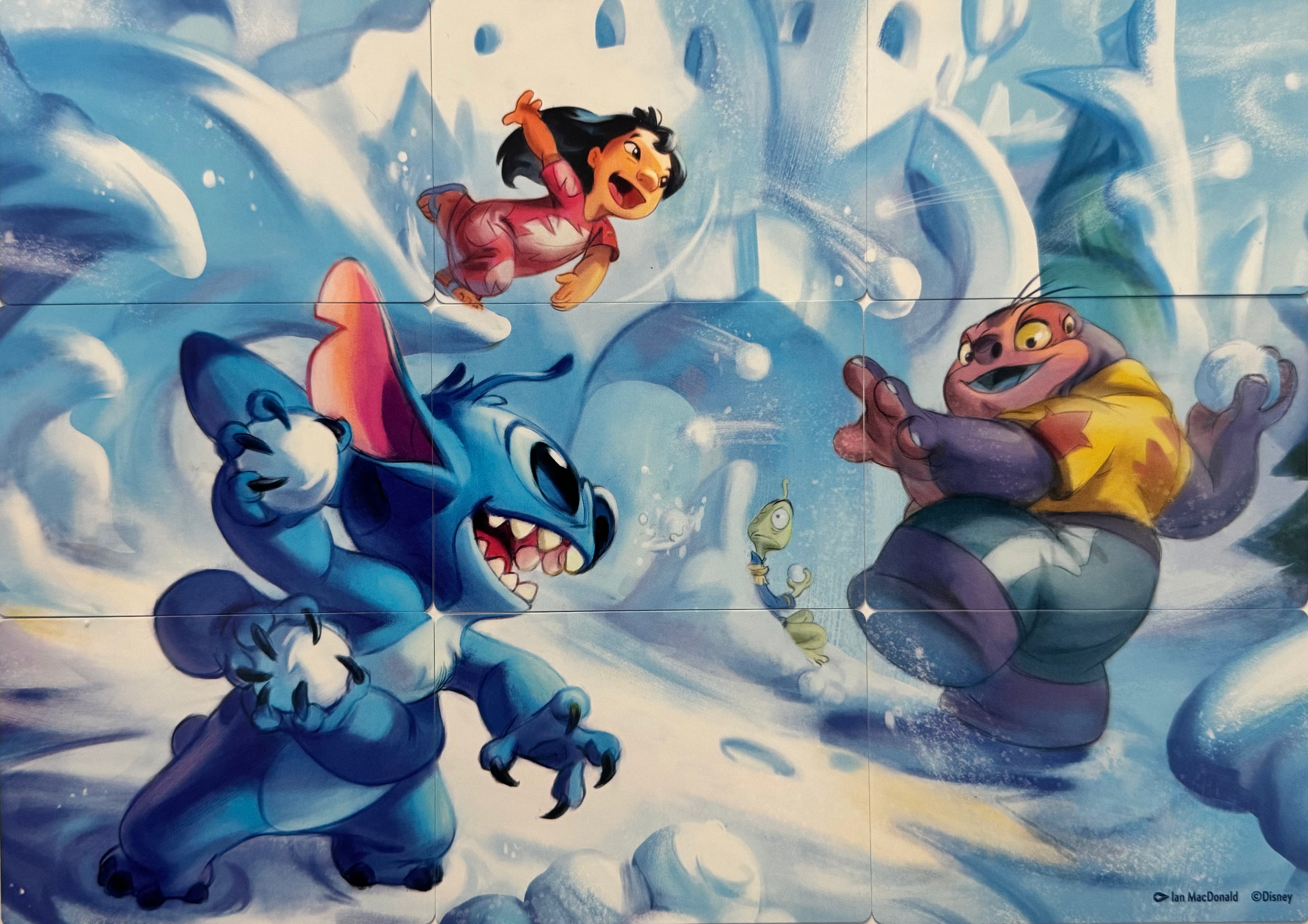 Disney Lorcana Winterspell Stich Puzzle