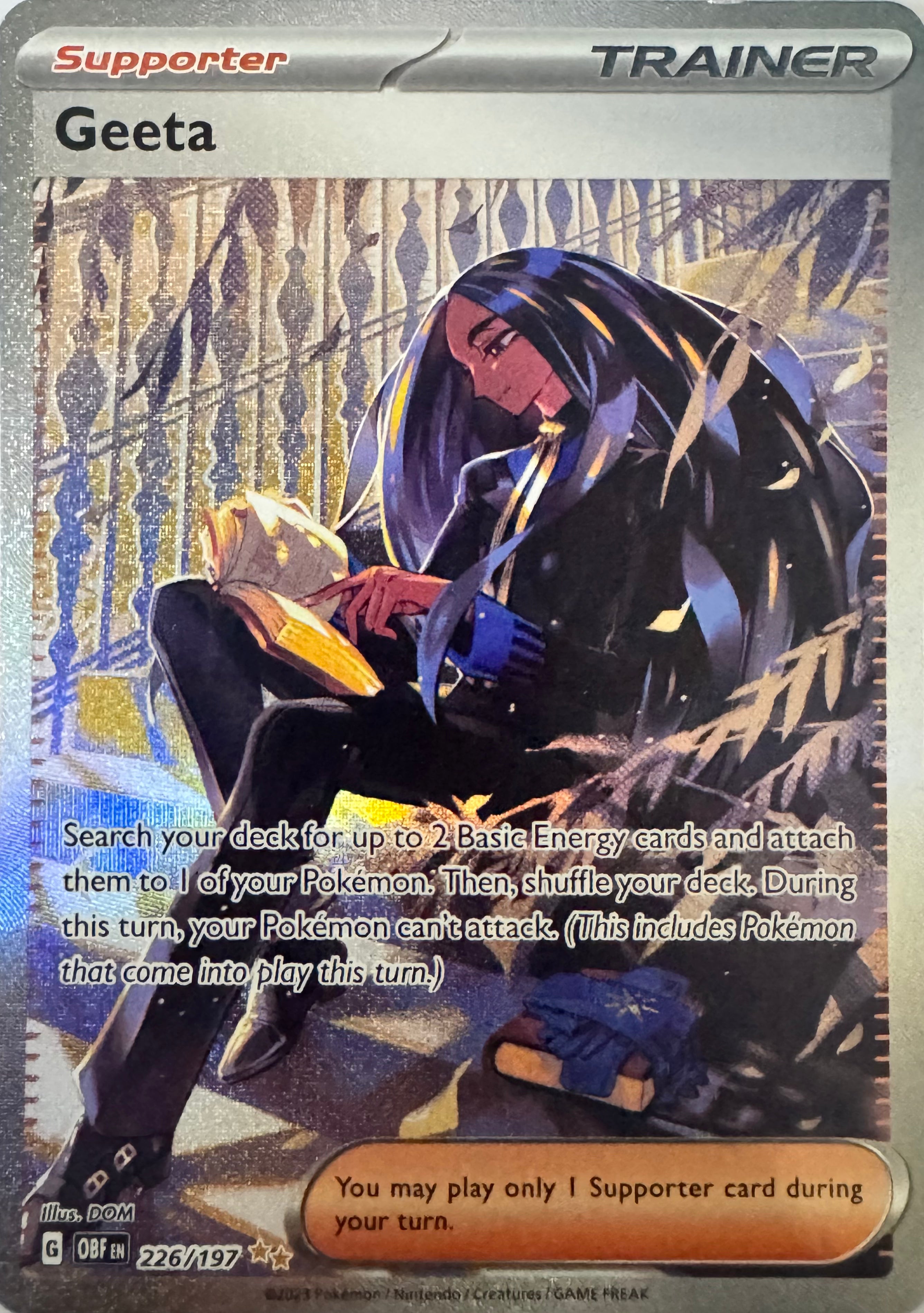 Pokemon Tcg Geeta 226/197