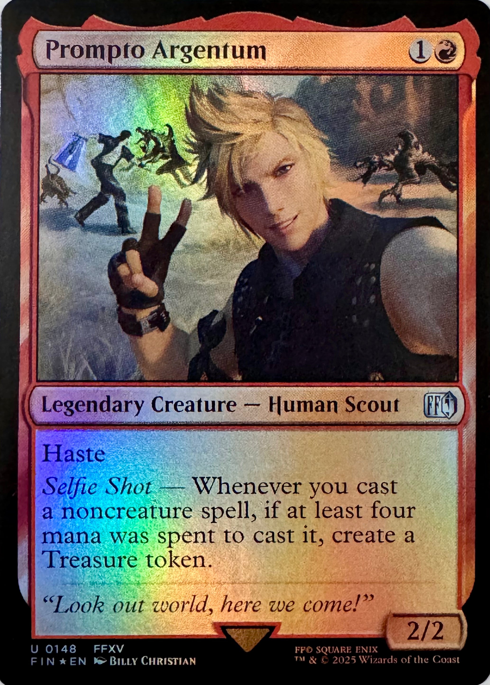 Magic Prompto Argentum 0148 Foil