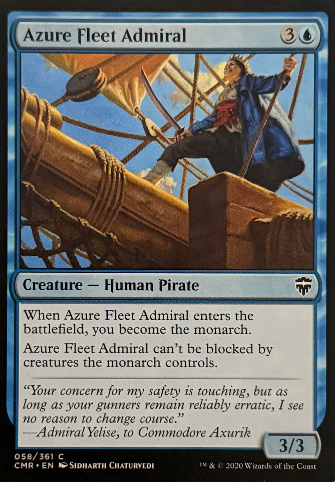 Magic Azure Fleet Admiral 058/361