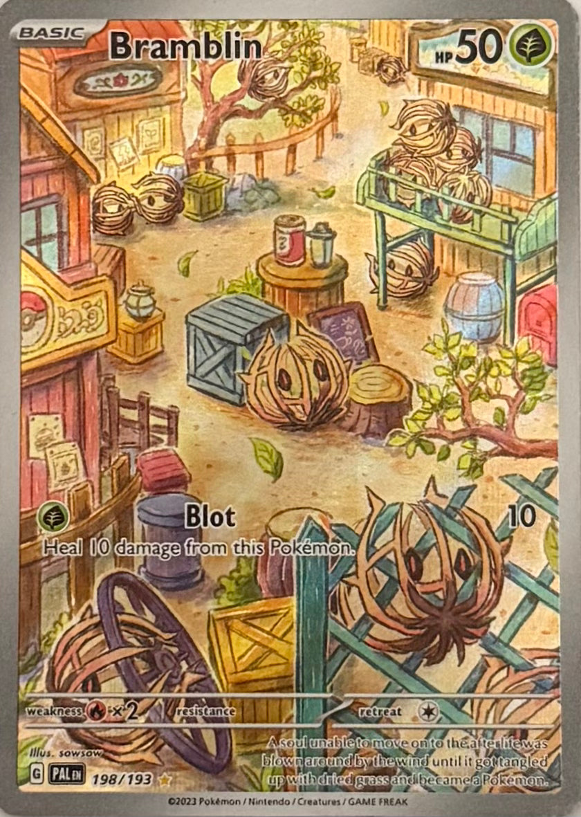 Pokemon Tcg Bramblin 198/193