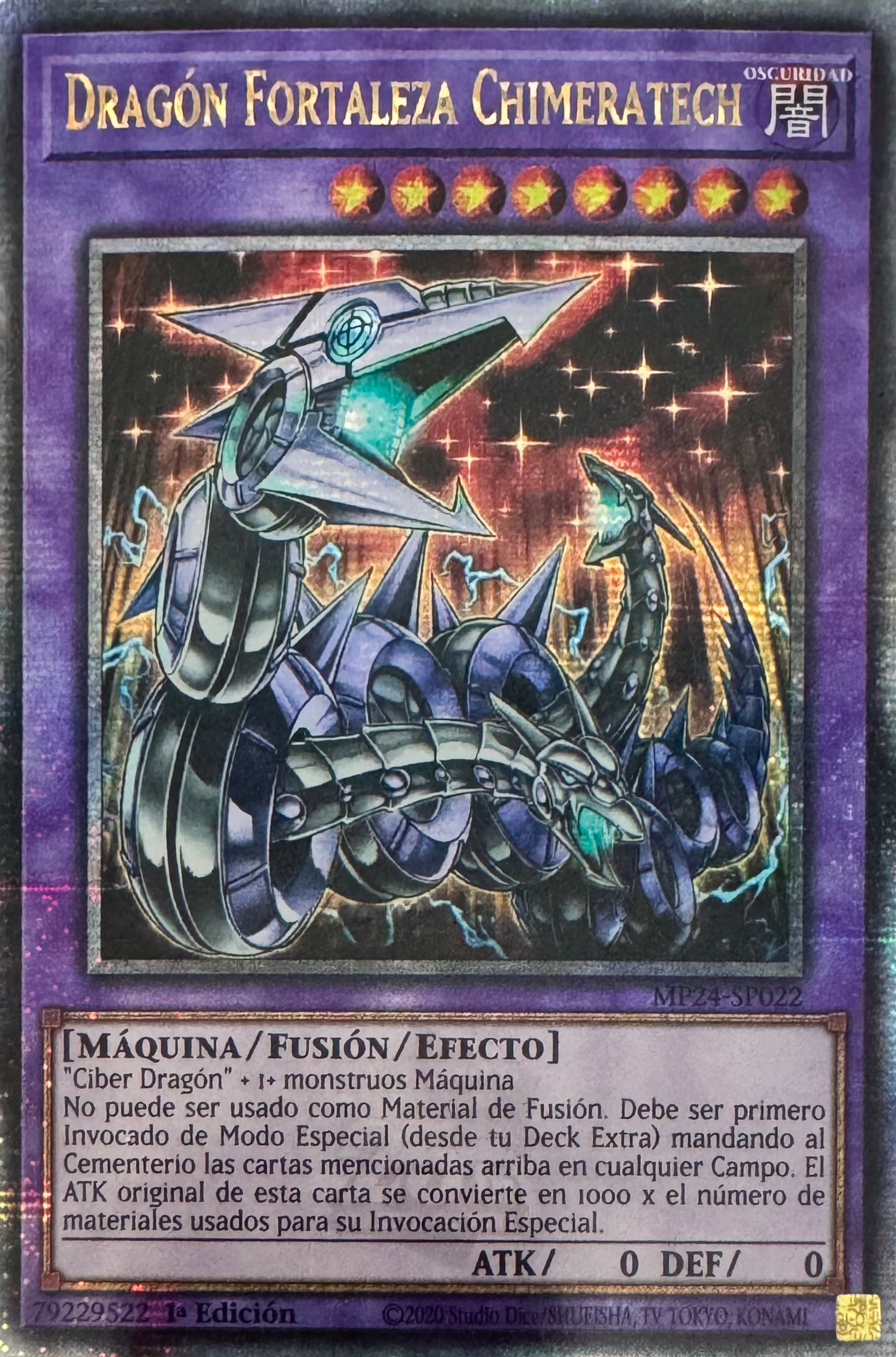 Pokemon Tcg Dragón Fortaleza Chimeratech Mp24-sp022 1a Edición Quarter