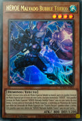 Yugioh! HÉROE Malvado Bubble Tóxico SUDA-SP001 Ultra 1ra Edición