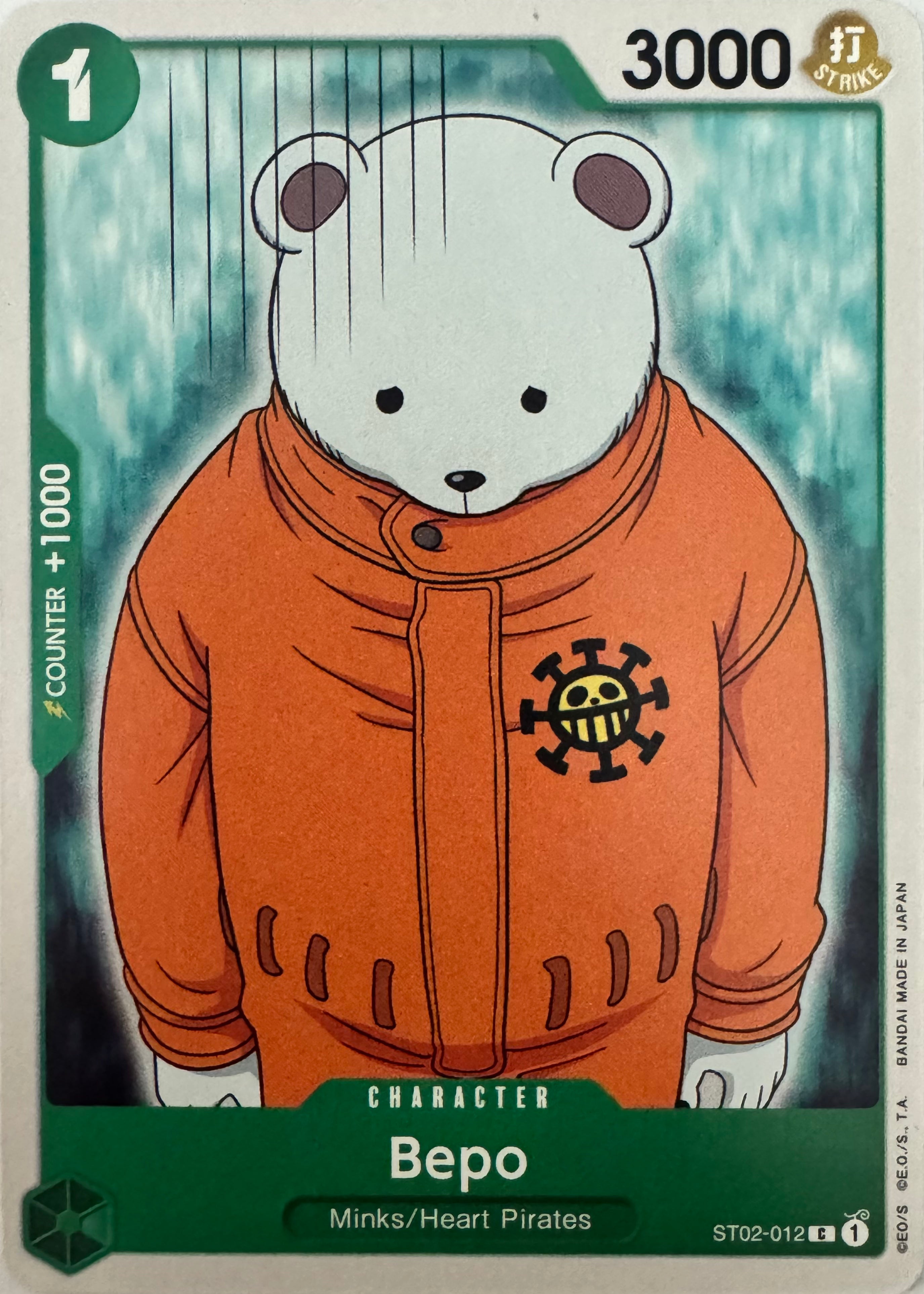 One Piece Tcg Bepo St02-012
