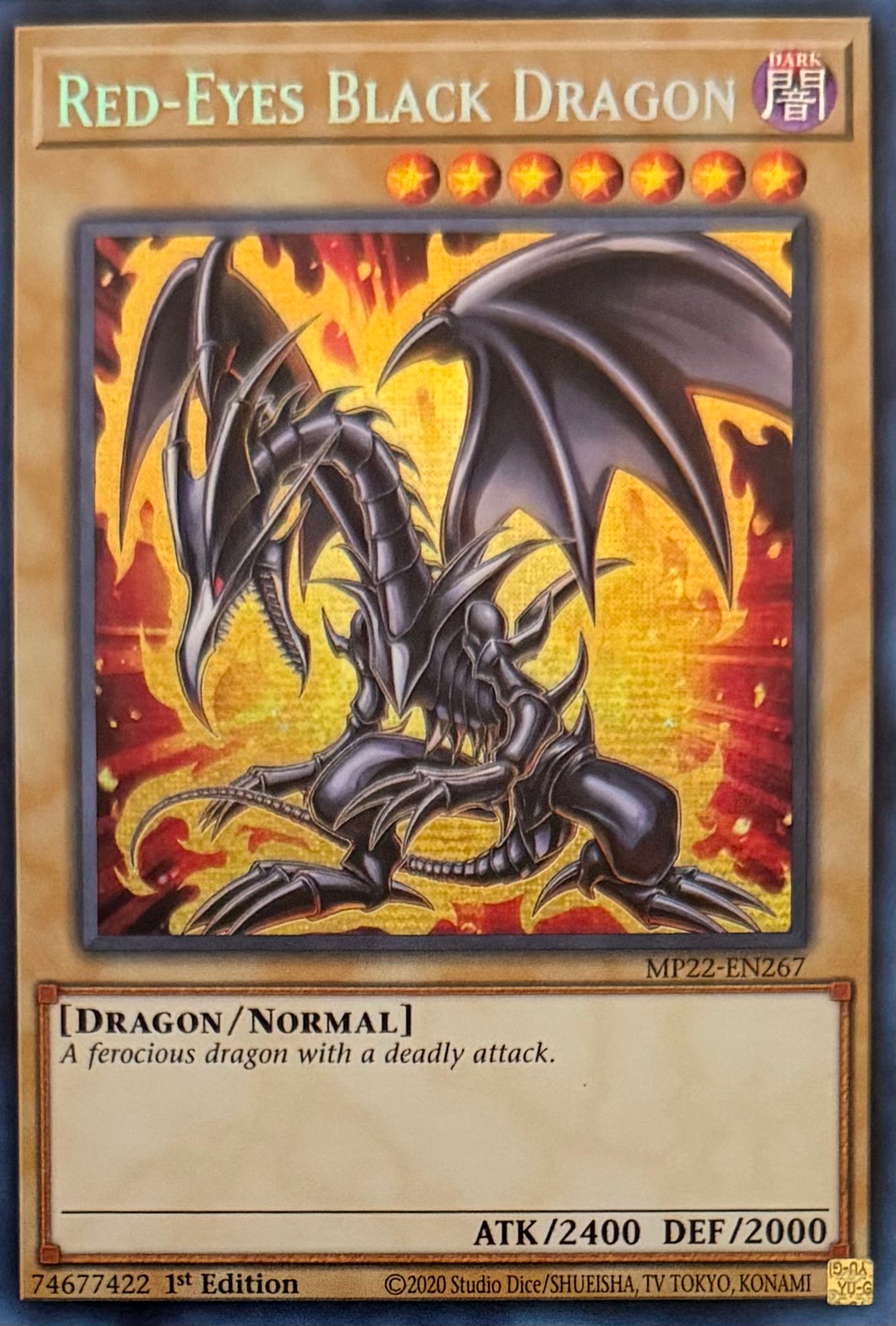 Yugioh! Red - Eyes Black Dragon MP22-EN267