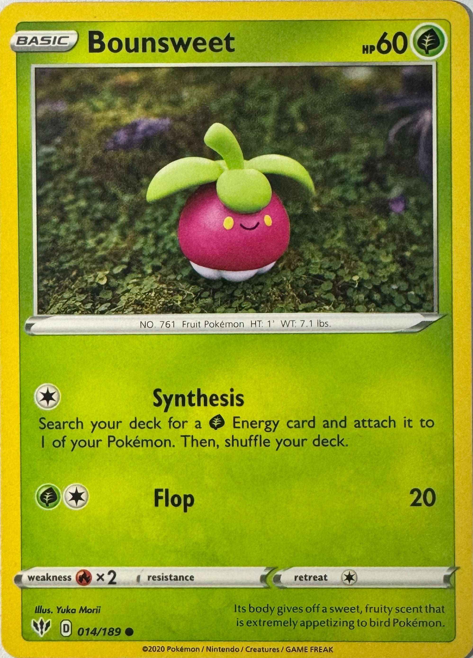 Pokemon Tcg Bounsweet 014/189