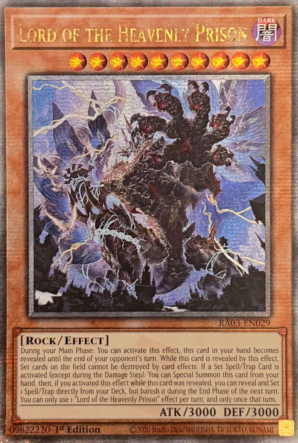 Yugioh! Lord Of The Heavenly Prison RA03-EN029