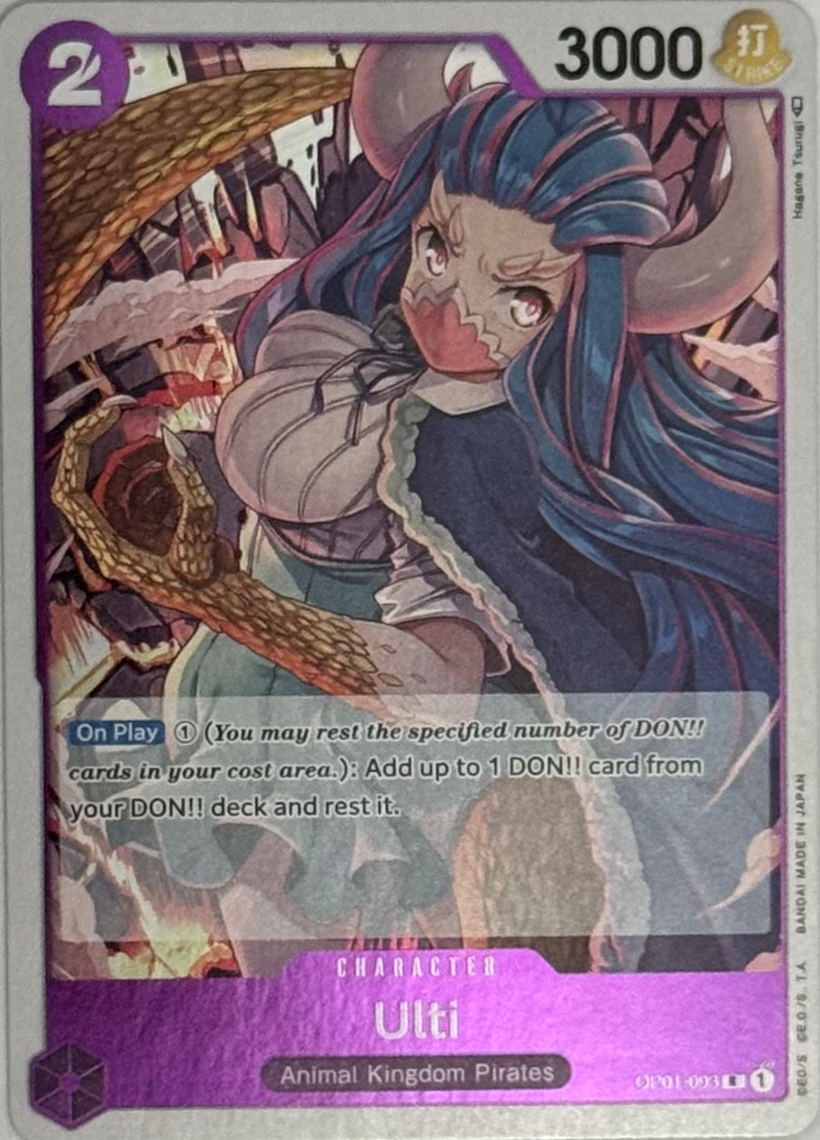 One Piece Tcg Ulti Op01-093 Foil
