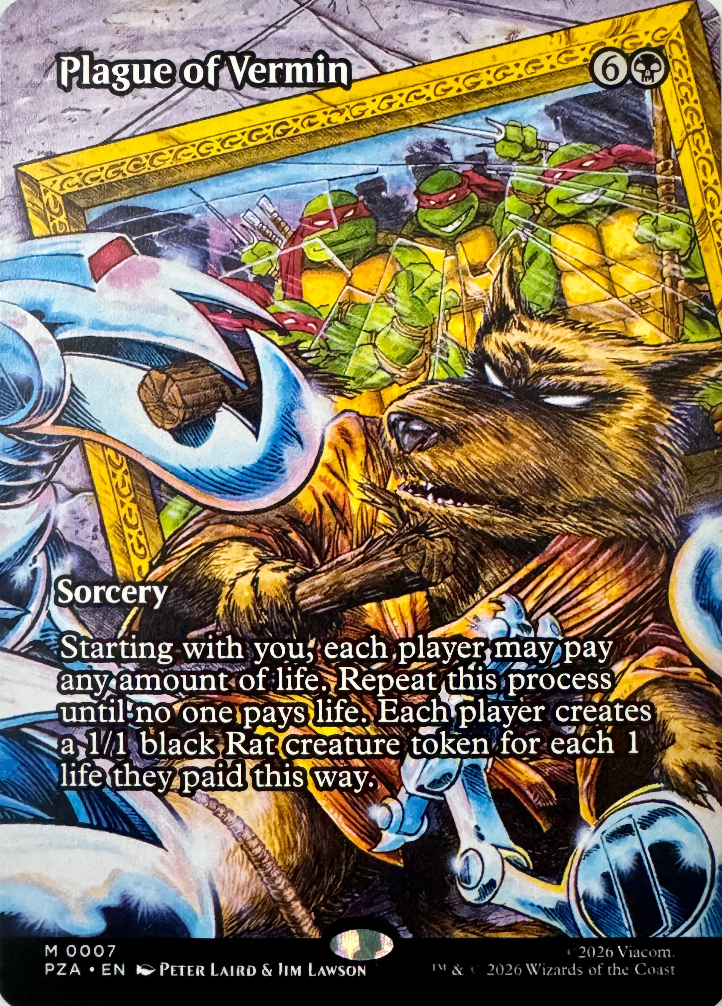 Magic Plague Of Vermin 0007 (Borderless)