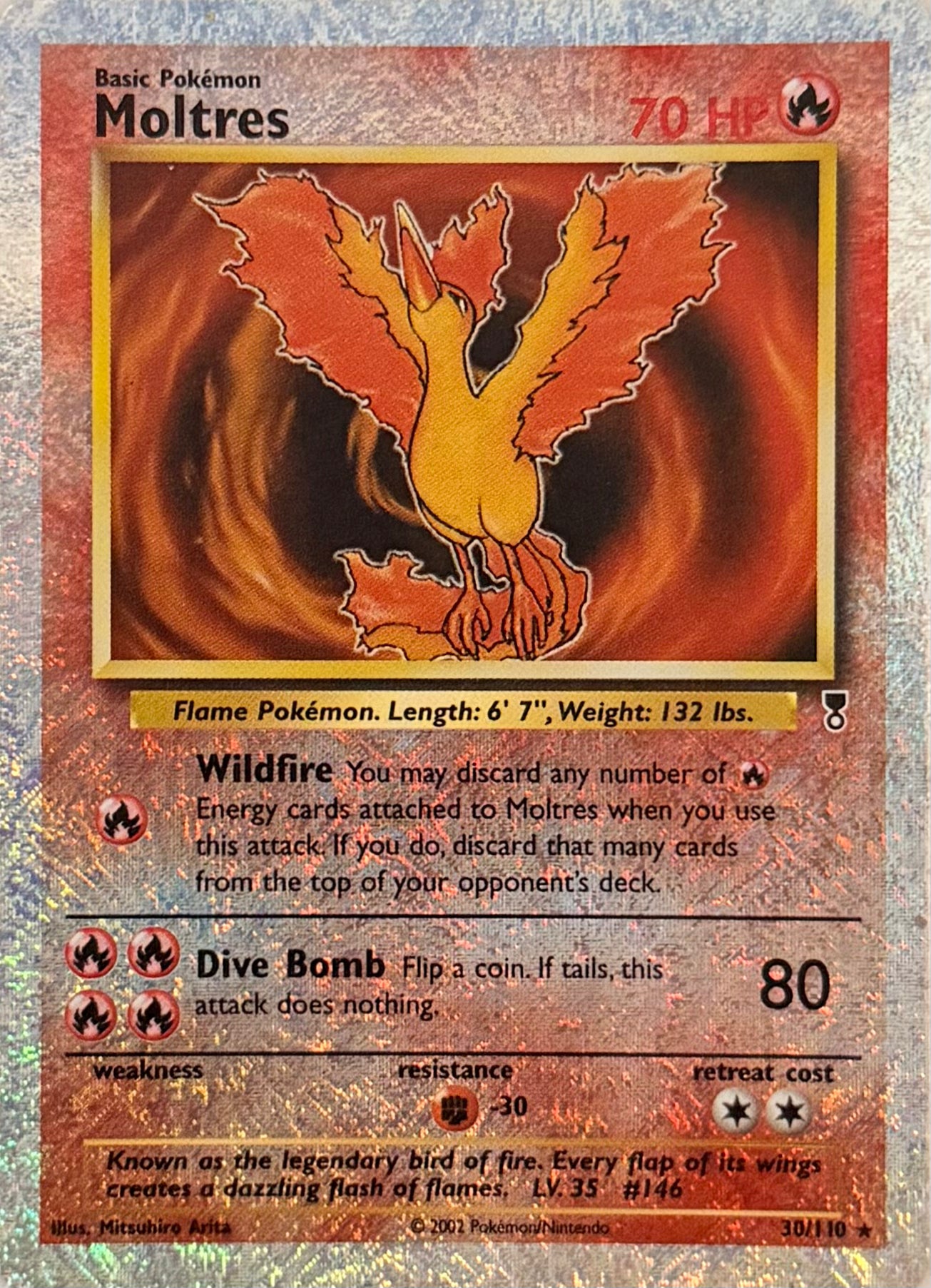 Pokemon Tcg Moltres 30/110
