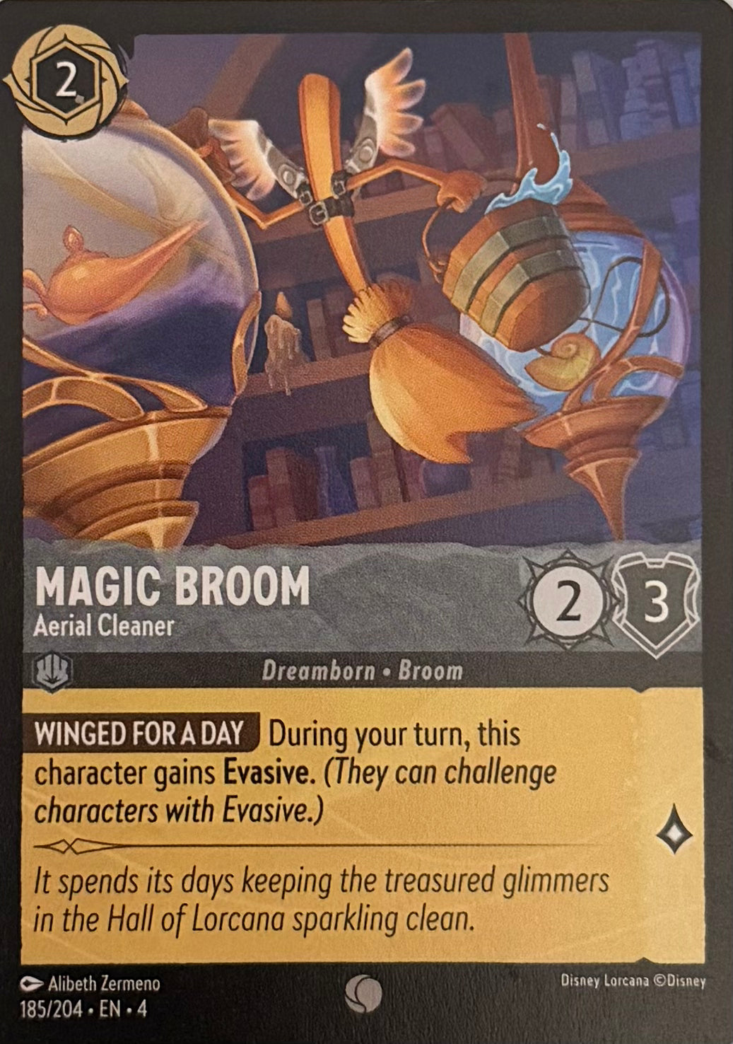 Disney Lorcana Magic Broom 185/204