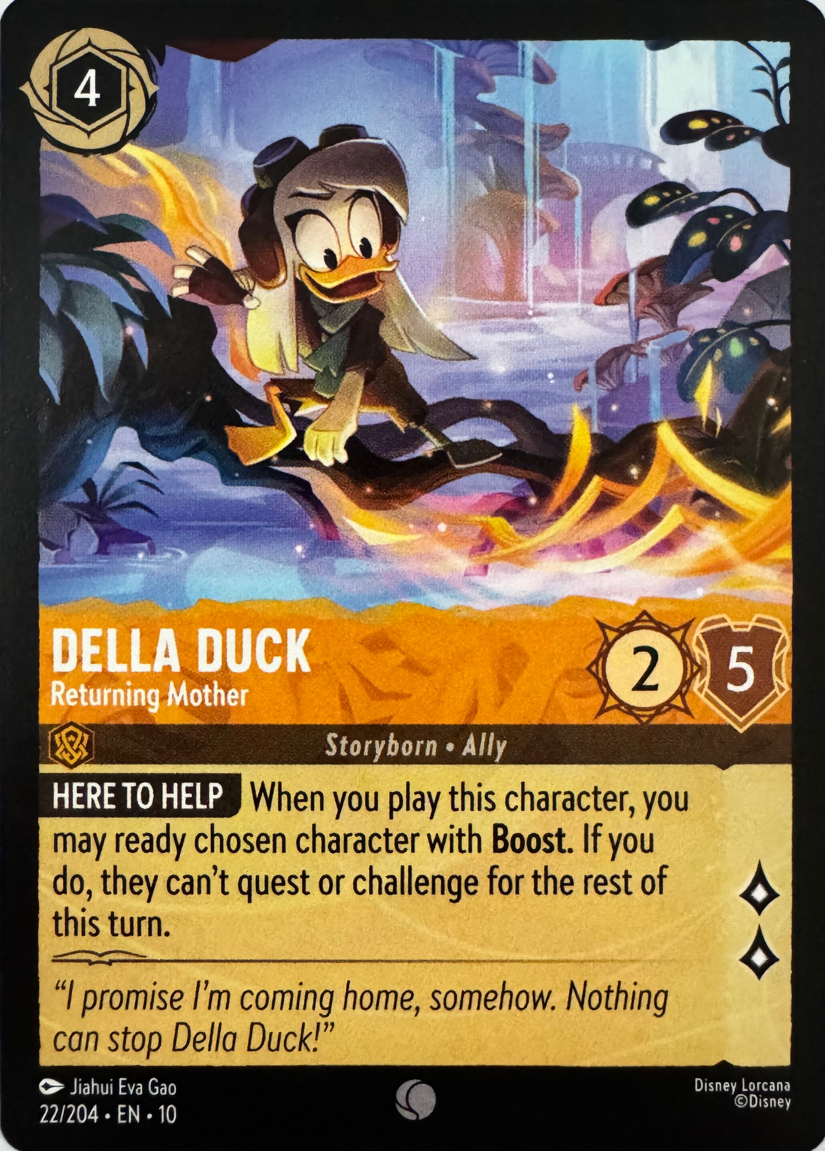 Disney Lorcana Della Duck 22/204