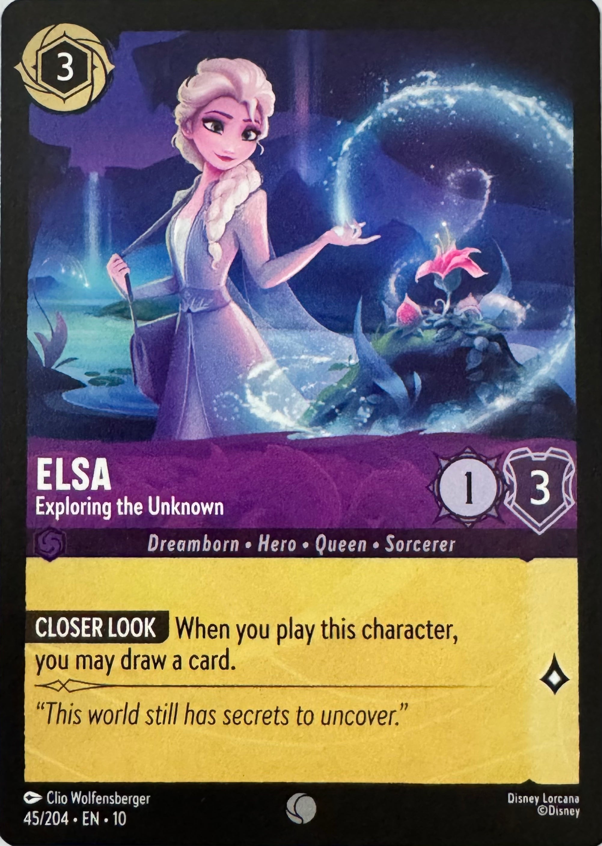 Disney Lorcana Elsa 45/204