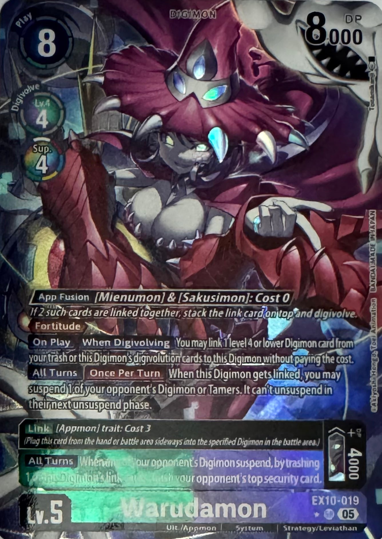 Digimon Tcg Wuradamon Ex10-019