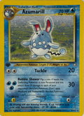 Pokemon Tcg Azumarill 2/111 Holo 1st Edition