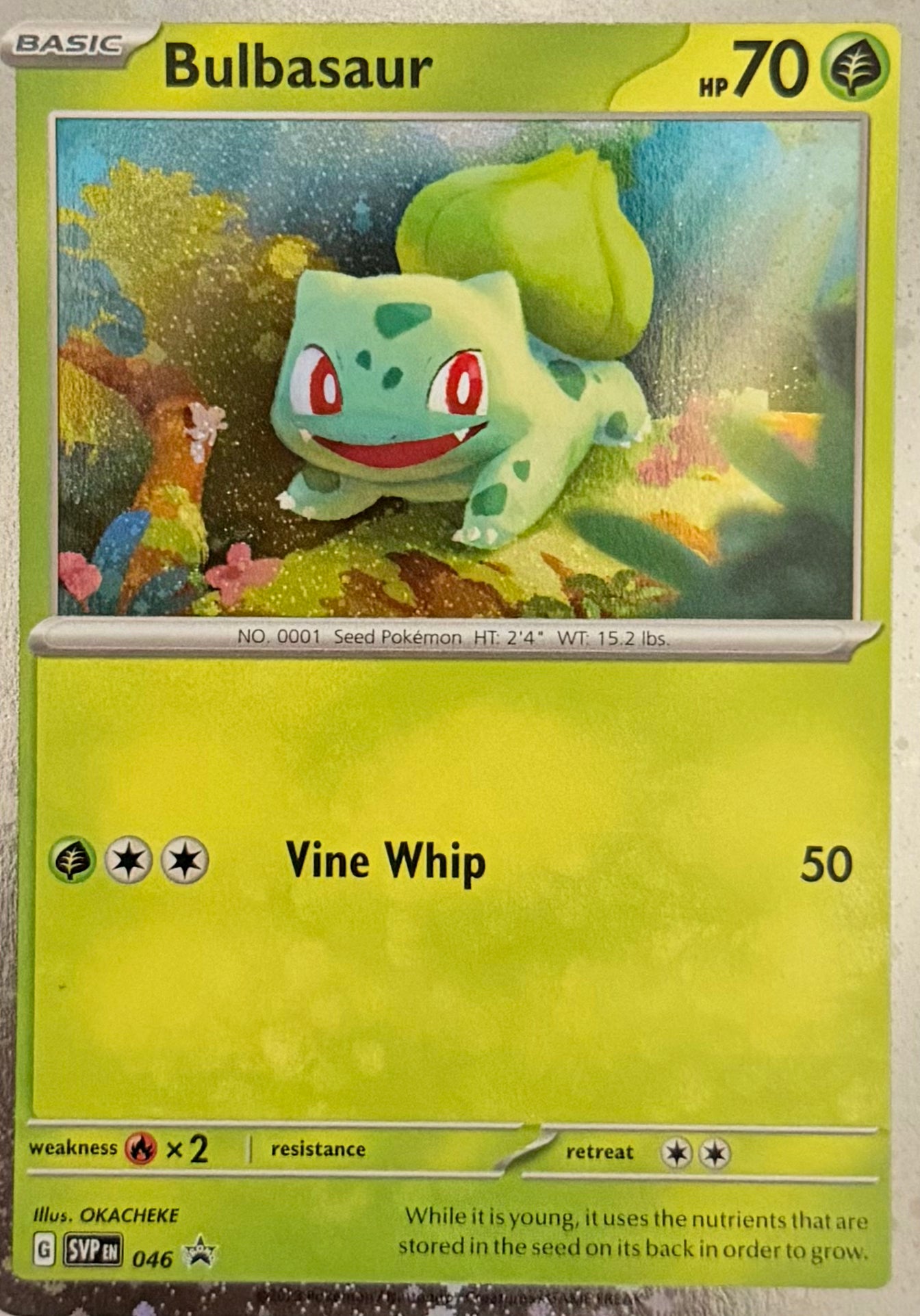 Pokemon Tcg Bulbasaur 046 Promo