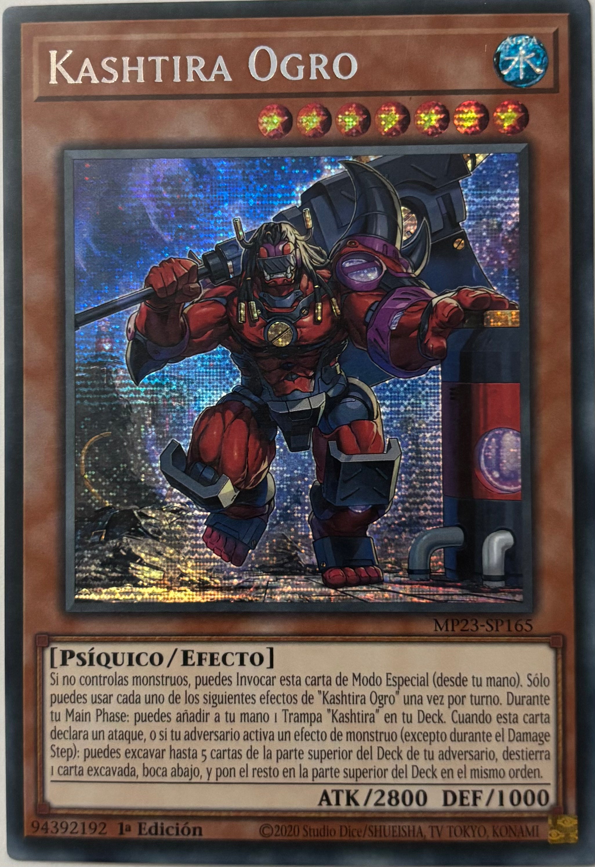 Yugioh! Kashtira Ogro MP23-SP165 1a Edición Prismatic