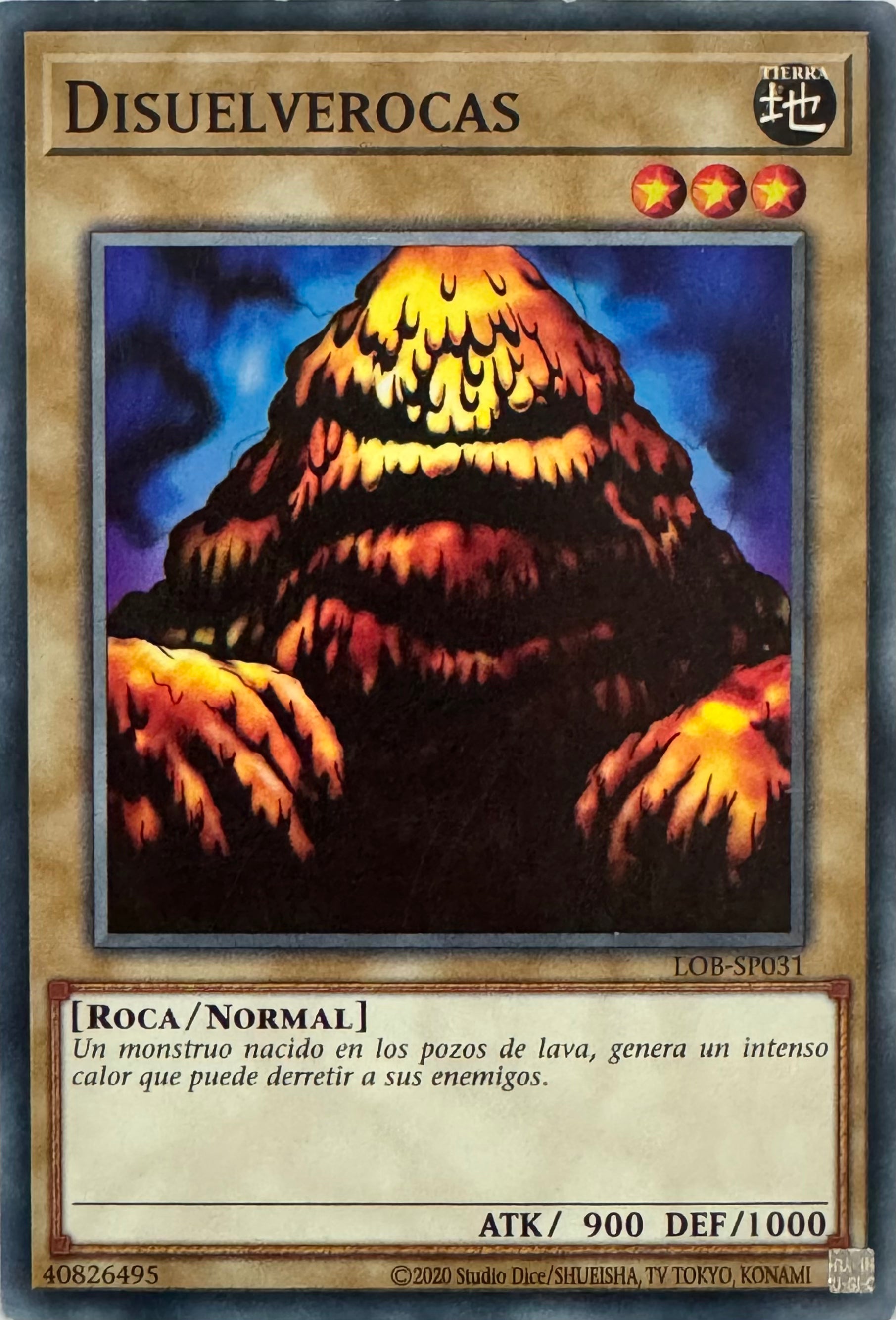 Yugioh! Disuelverocas Lob-sp031