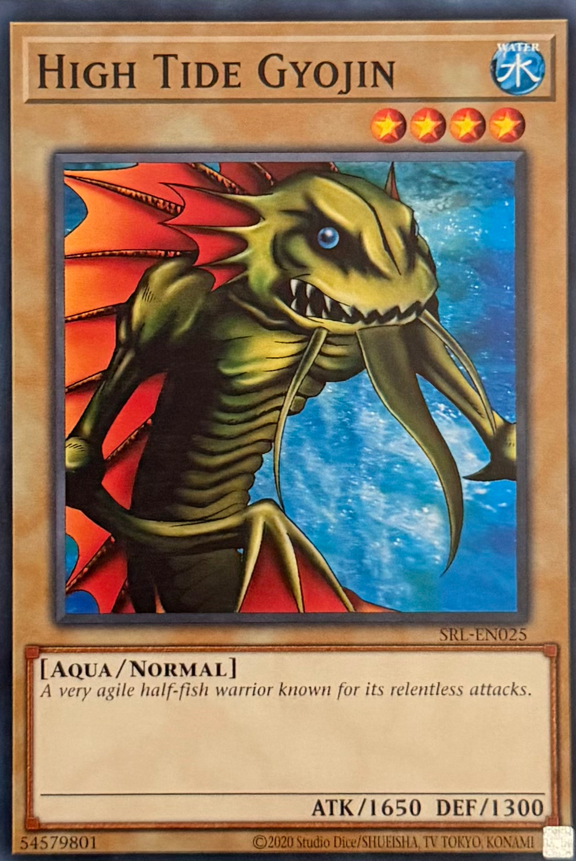 Yugioh! High Tide Gyojin SRL-EN025