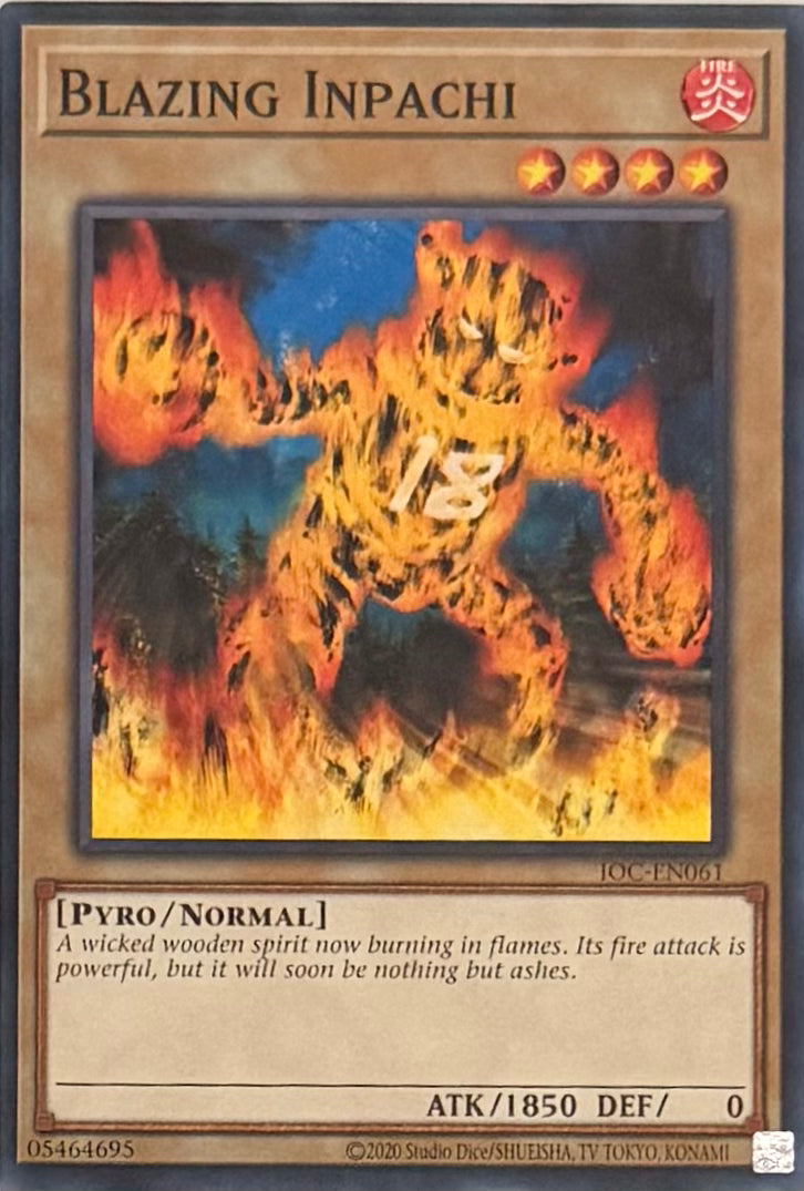 Yugioh! Blazing Inpachi IOC-EN061