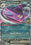 Pokemon Tcg Team Rocket’s Crobat Ex 122/182
