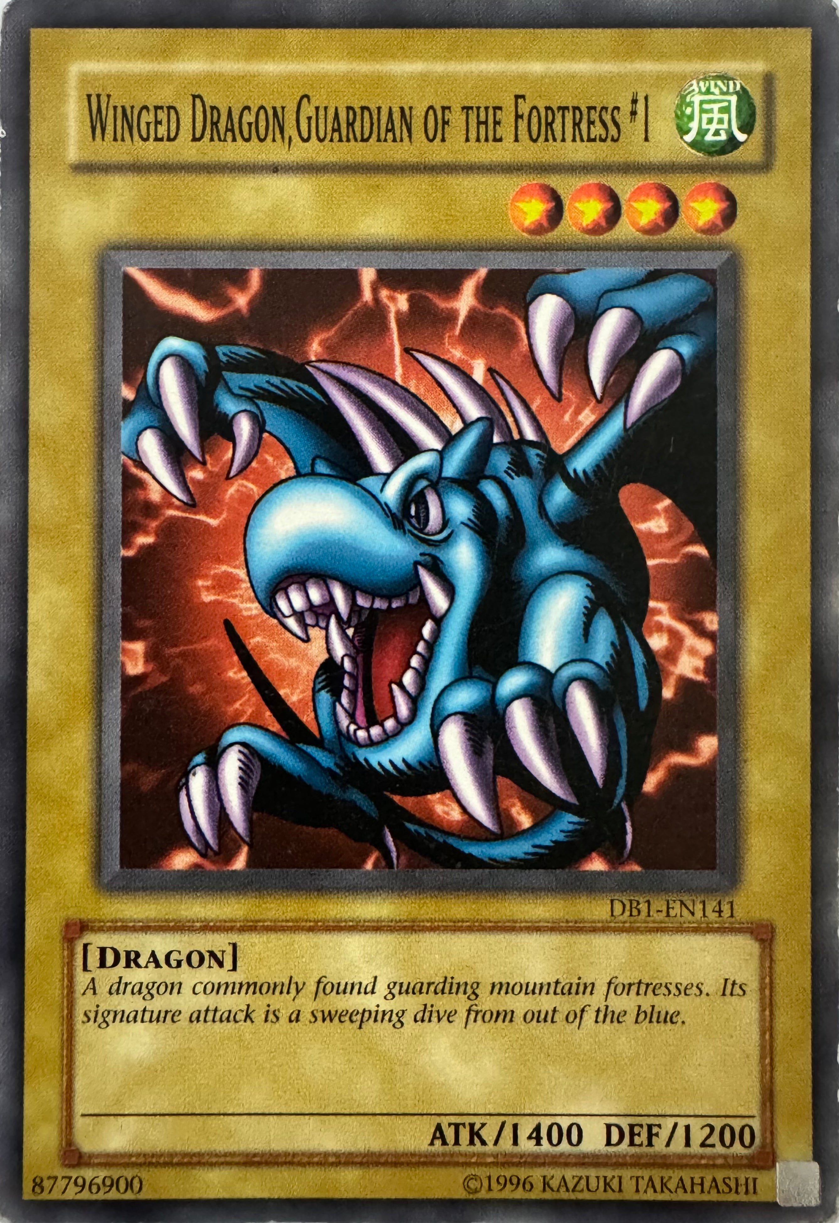 Yugioh! Winged Dragon, Guardian Of The Fortress #1 Db1-en141