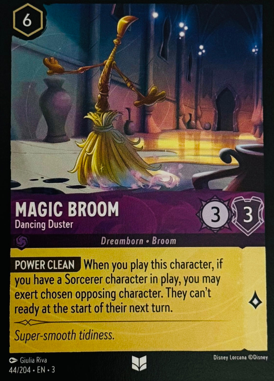 Disney Lorcana Magic Broom 44/204