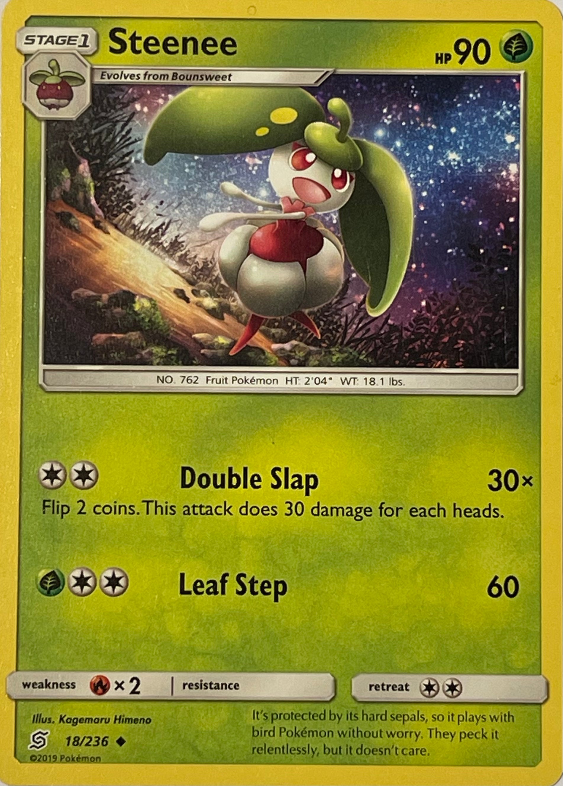 Pokemon Tcg Steenee 18/236