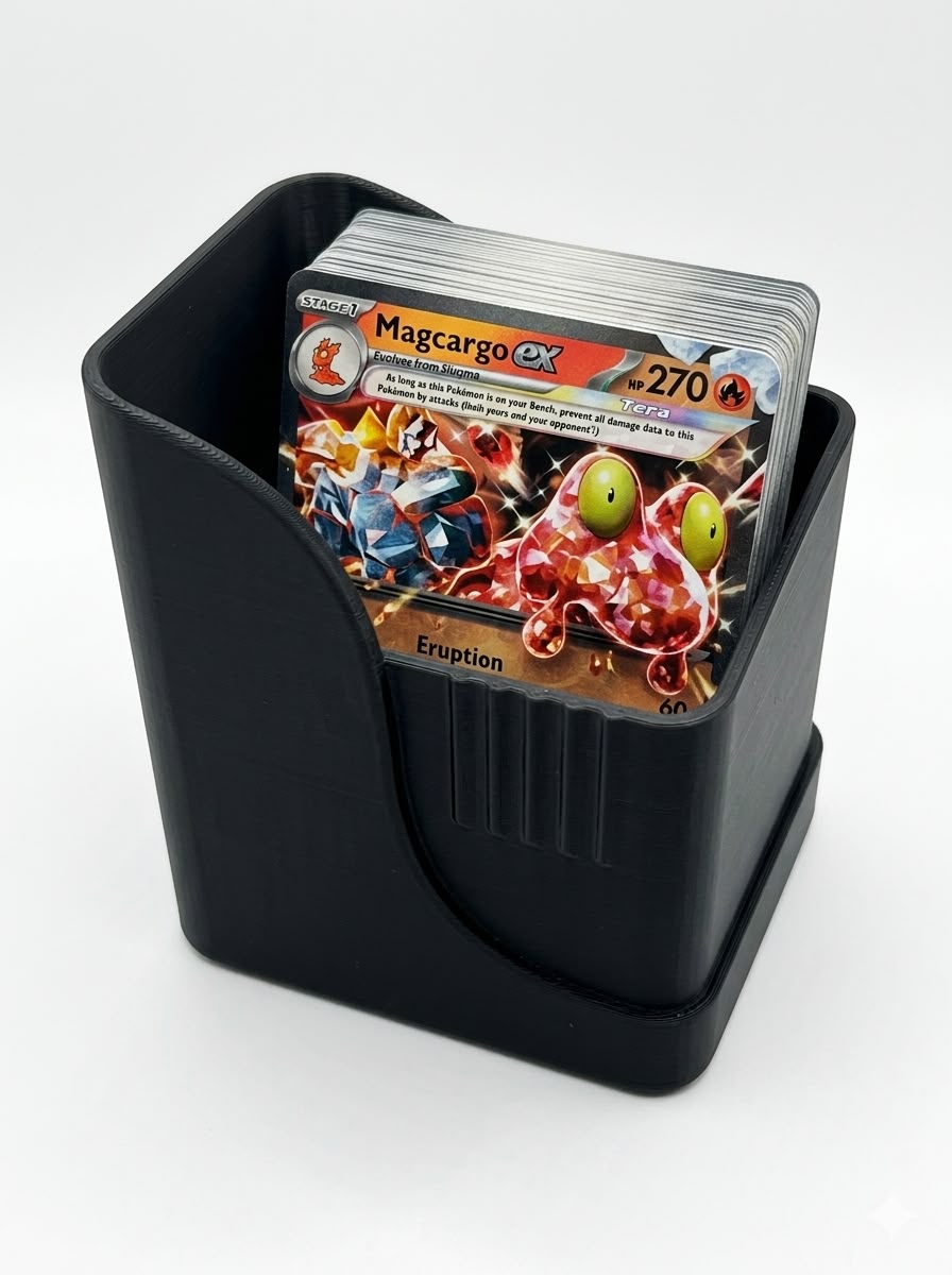 Porta Deck Tipo Fuego + 61 Cartas Al Azar