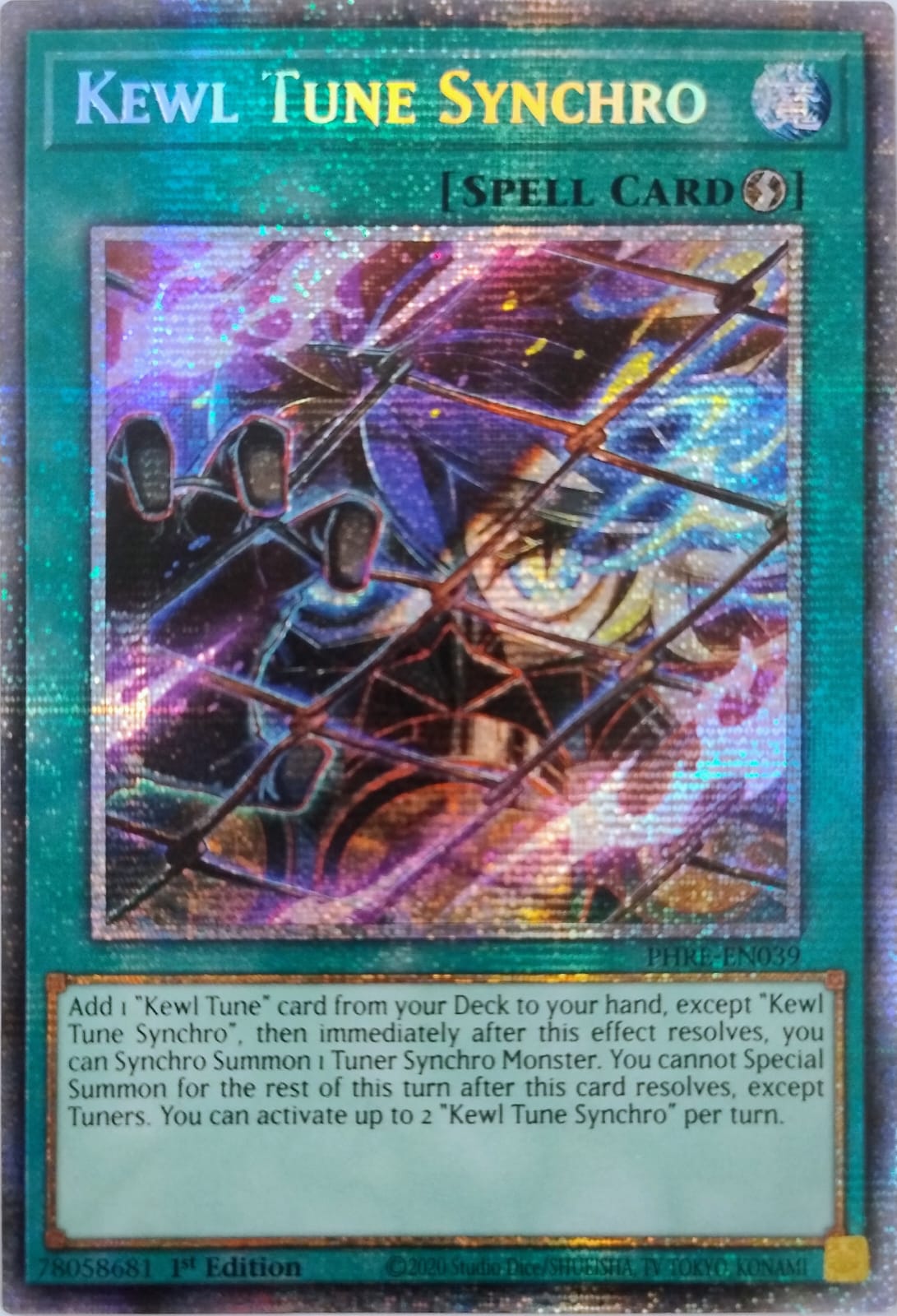 Yugioh! Kewl Tune Synchro PHRE-EN039 Starlight