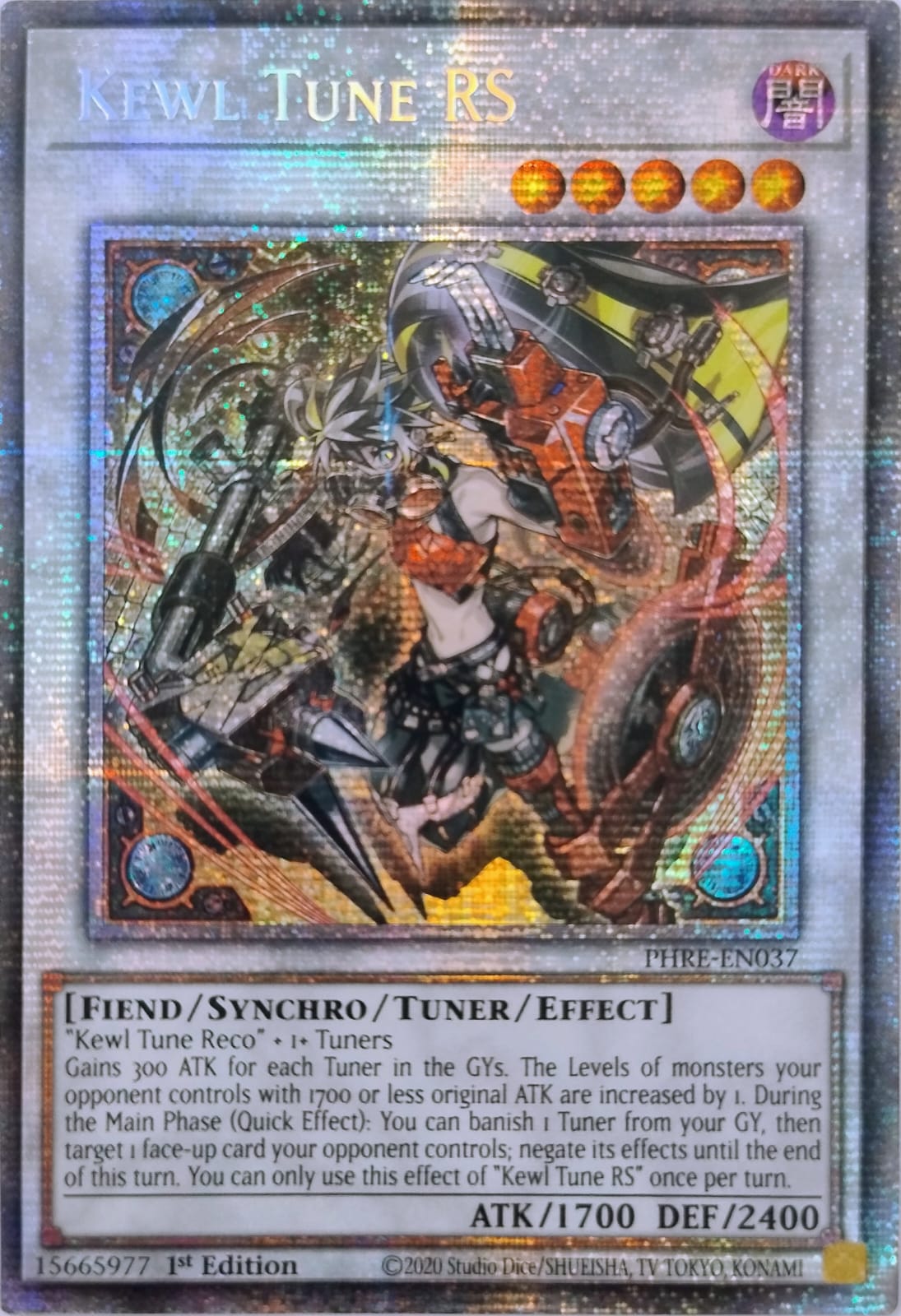 Yugioh! Kewl Tune RS PHRE-EN037 Starlight