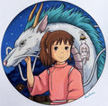 Mousepad Circular El Viaje De Chihiro