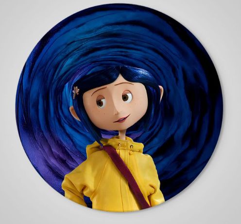 Mousepad Circular Coraline