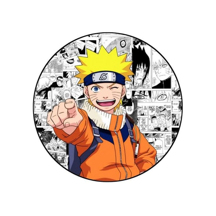 Mousepad Circular Naruto Uzumaki