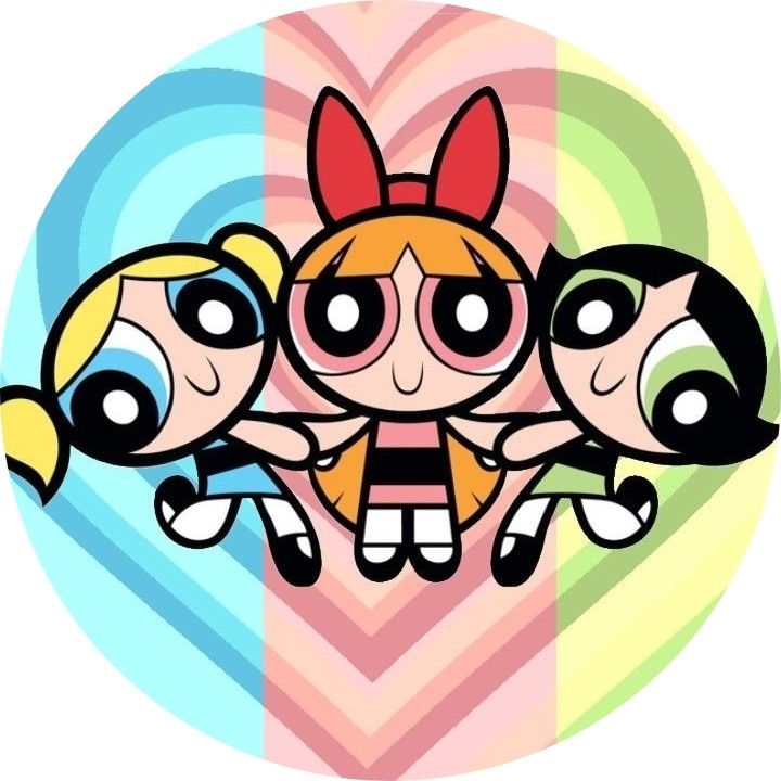 Mousepad Circular Las Chicas Super Poderosas