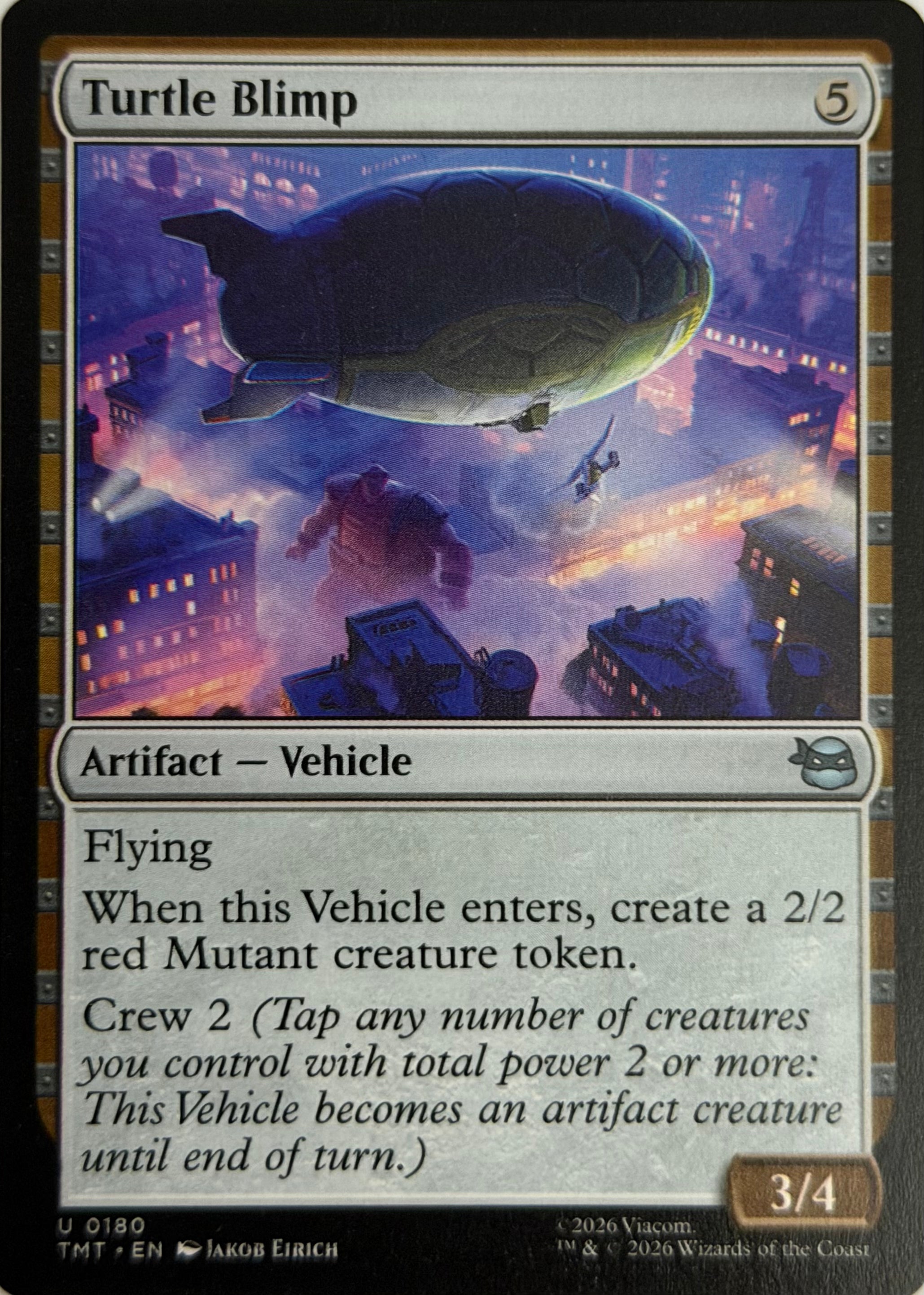 Magic Tcg Turtle Blimp 0180