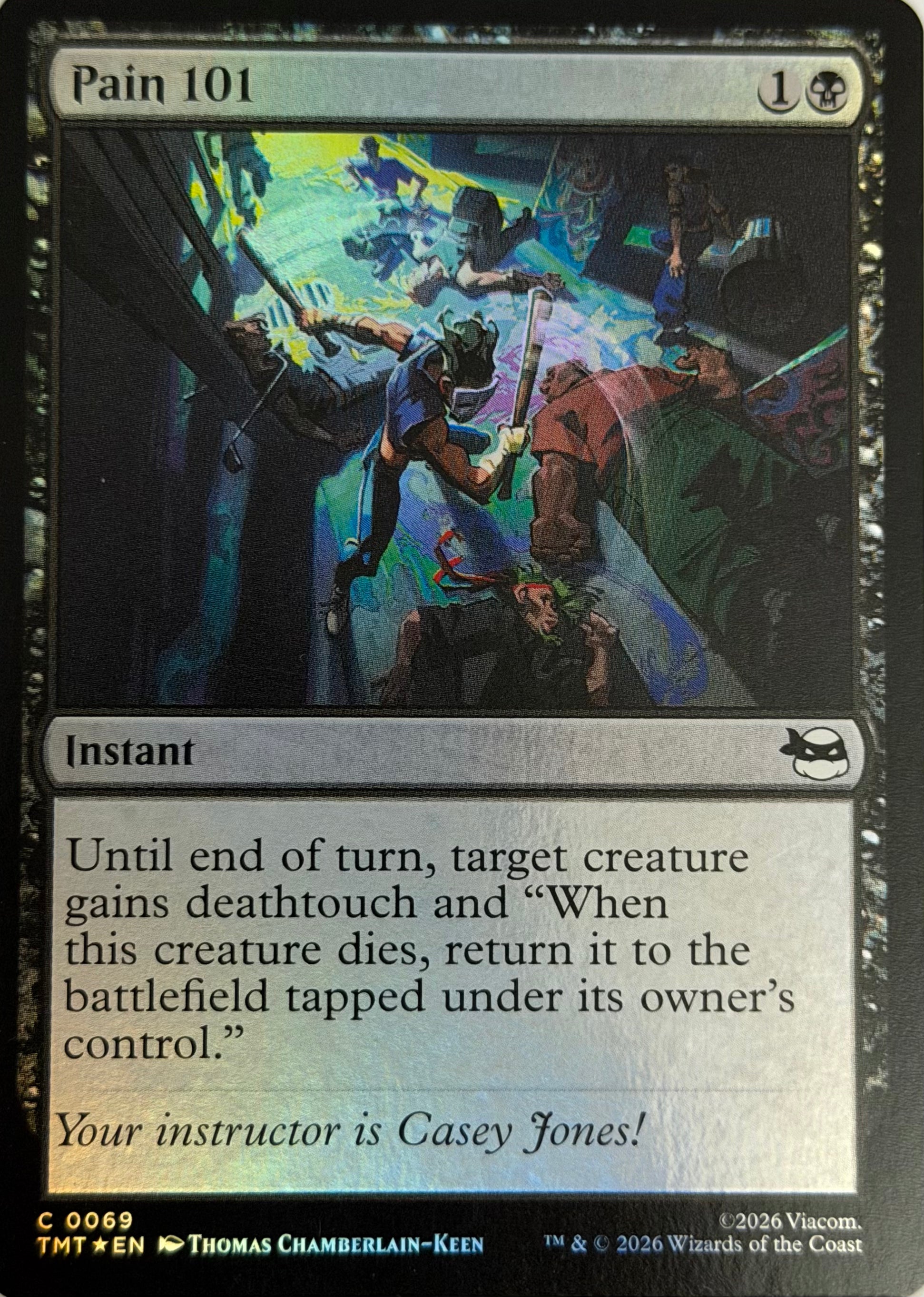 Magic Tcg Pain 101 0069 Foil